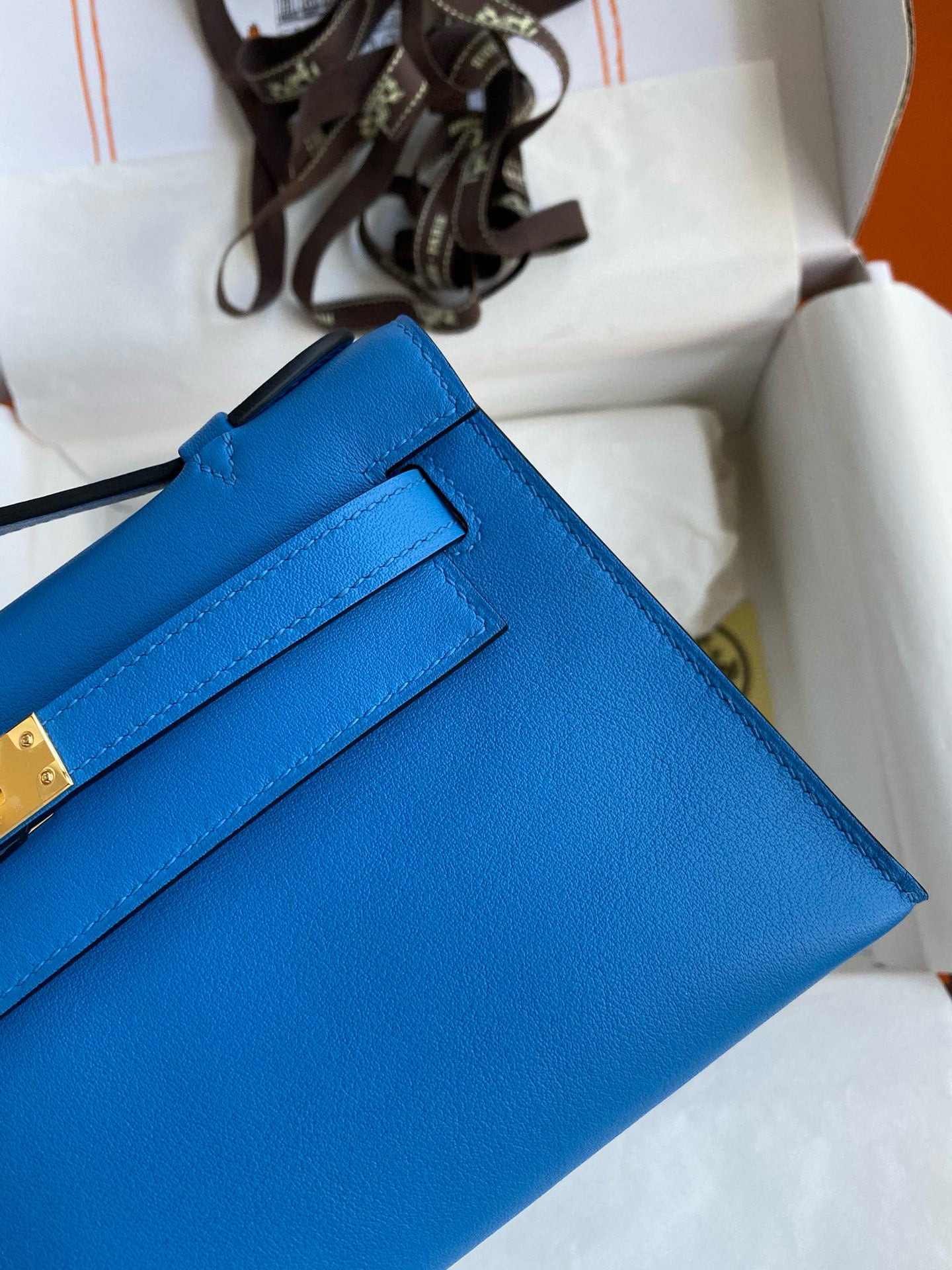 Hermes Kelly Pochette Swift