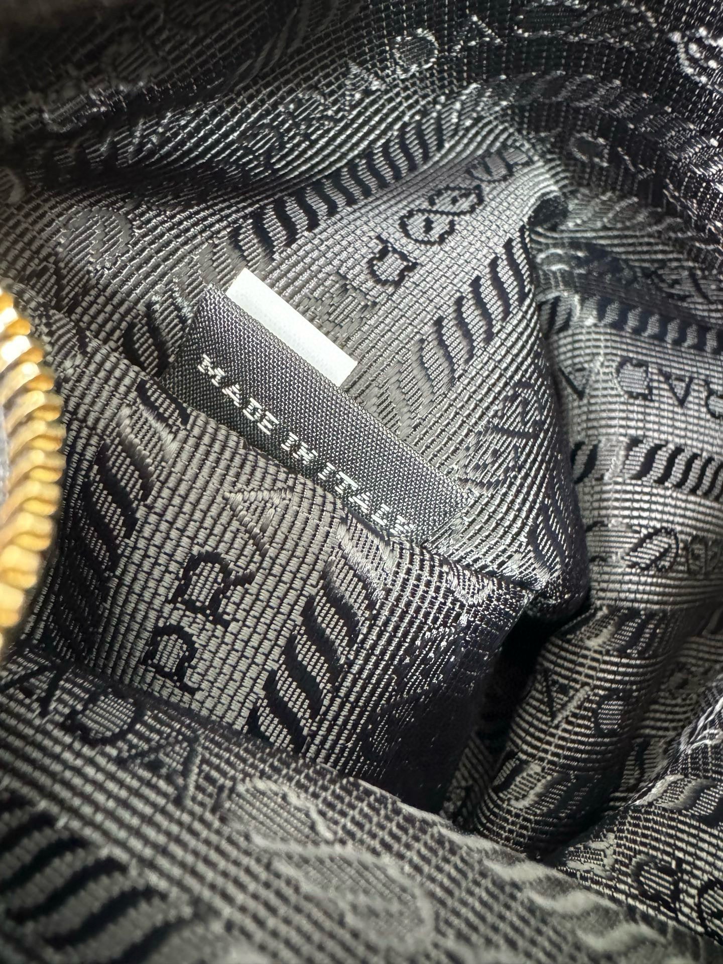 Prada Perforated Leather Tote Bag