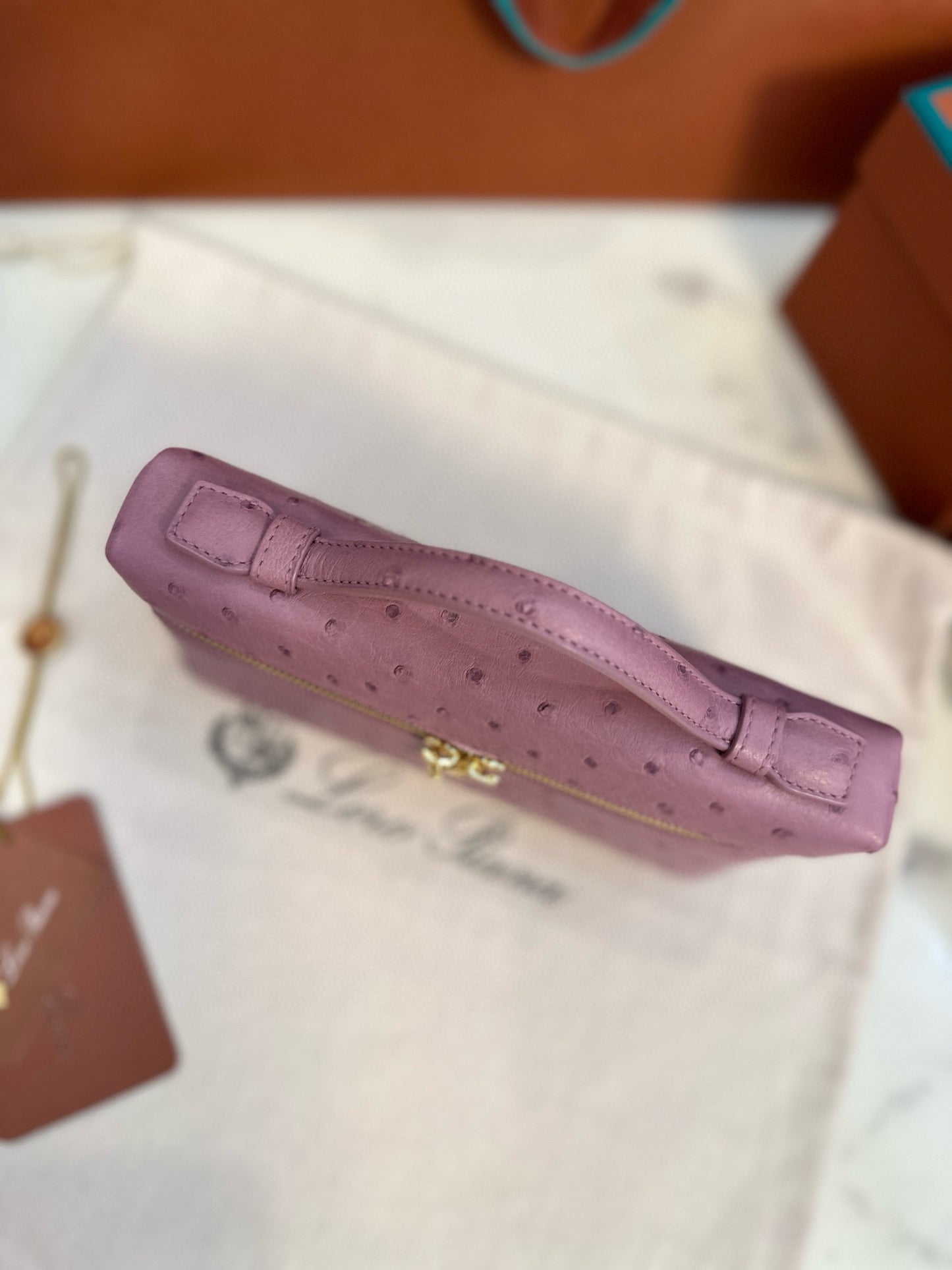 Loro Piana Extra Pocket L19 Ostrich