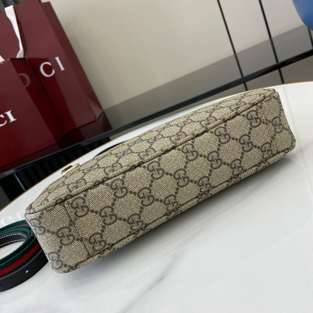 Gucci GG Emblem Small Shoulder Bag
