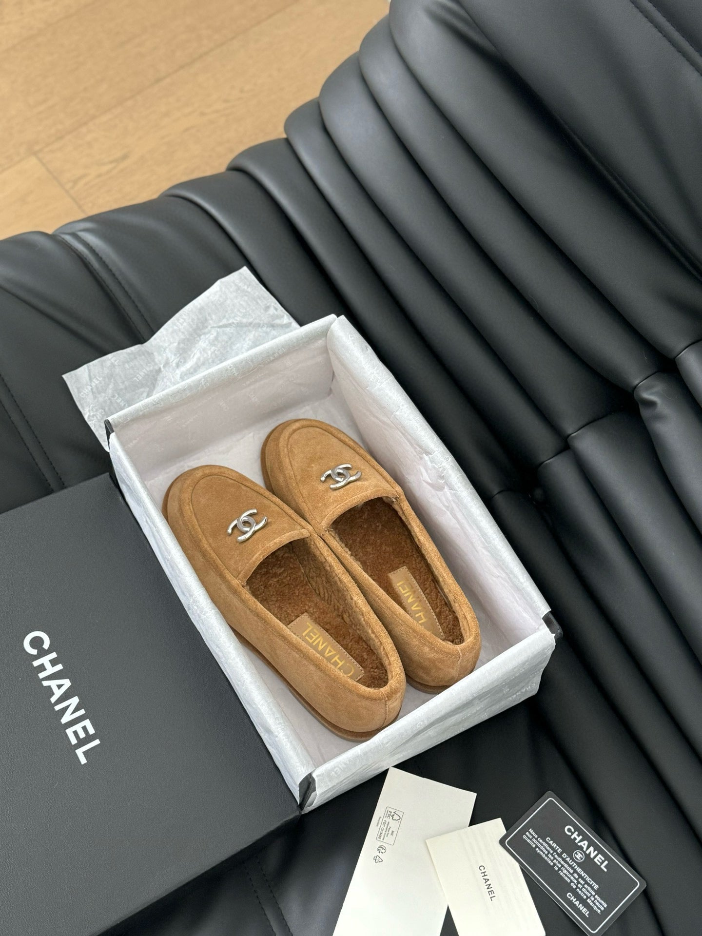 Chanel Suede Loafer