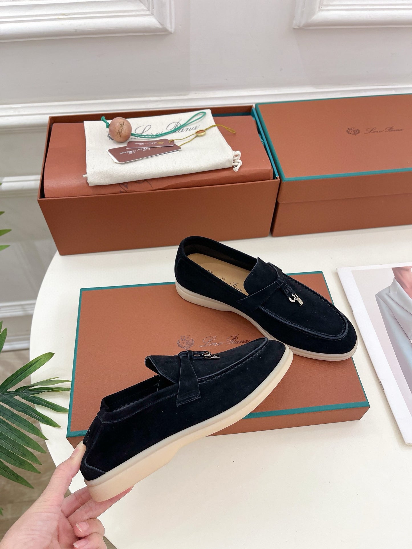 Loro Piana Summer Charms Walk Loafer