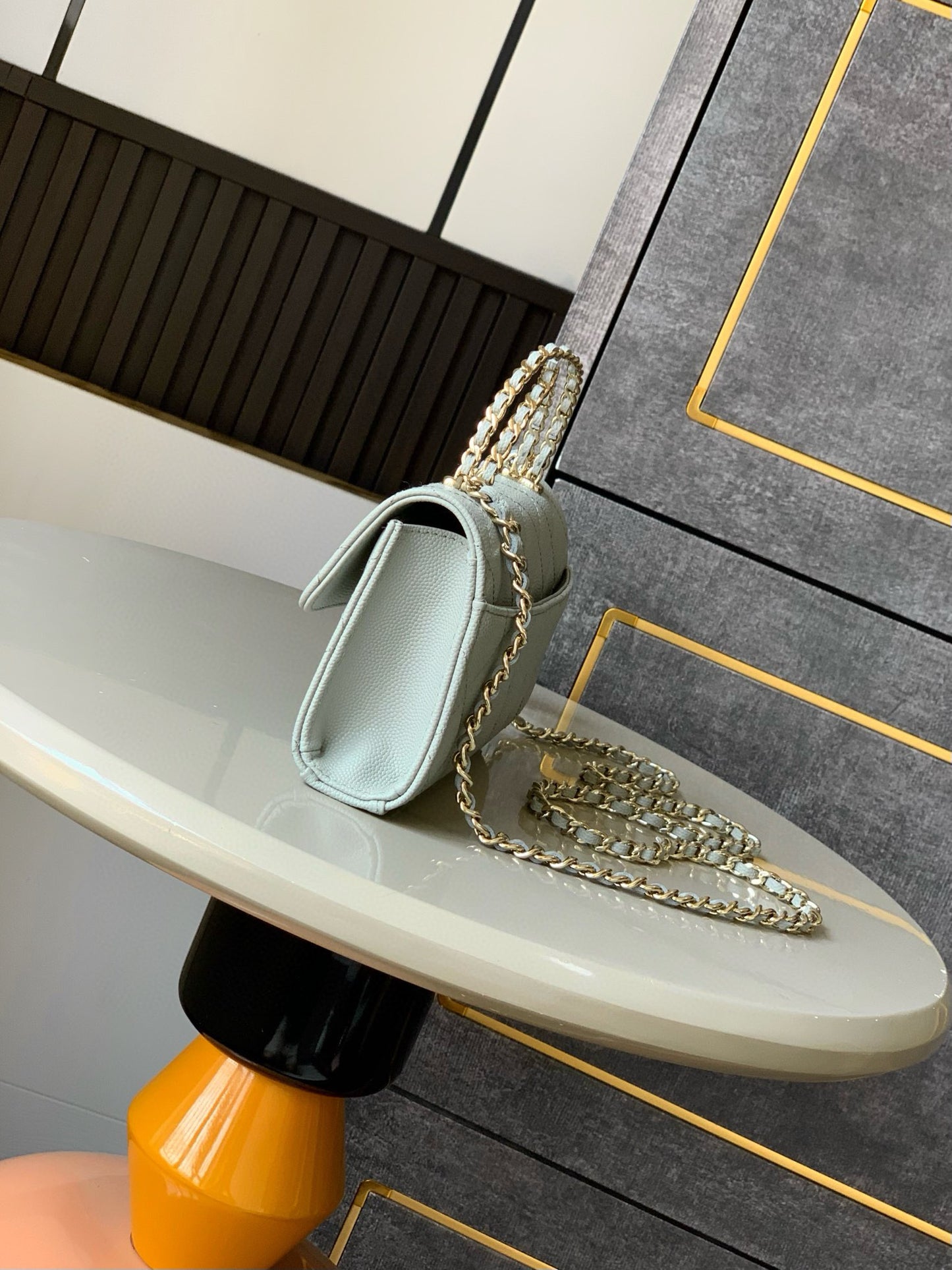 Chanel Flap Phone Holder With Chain