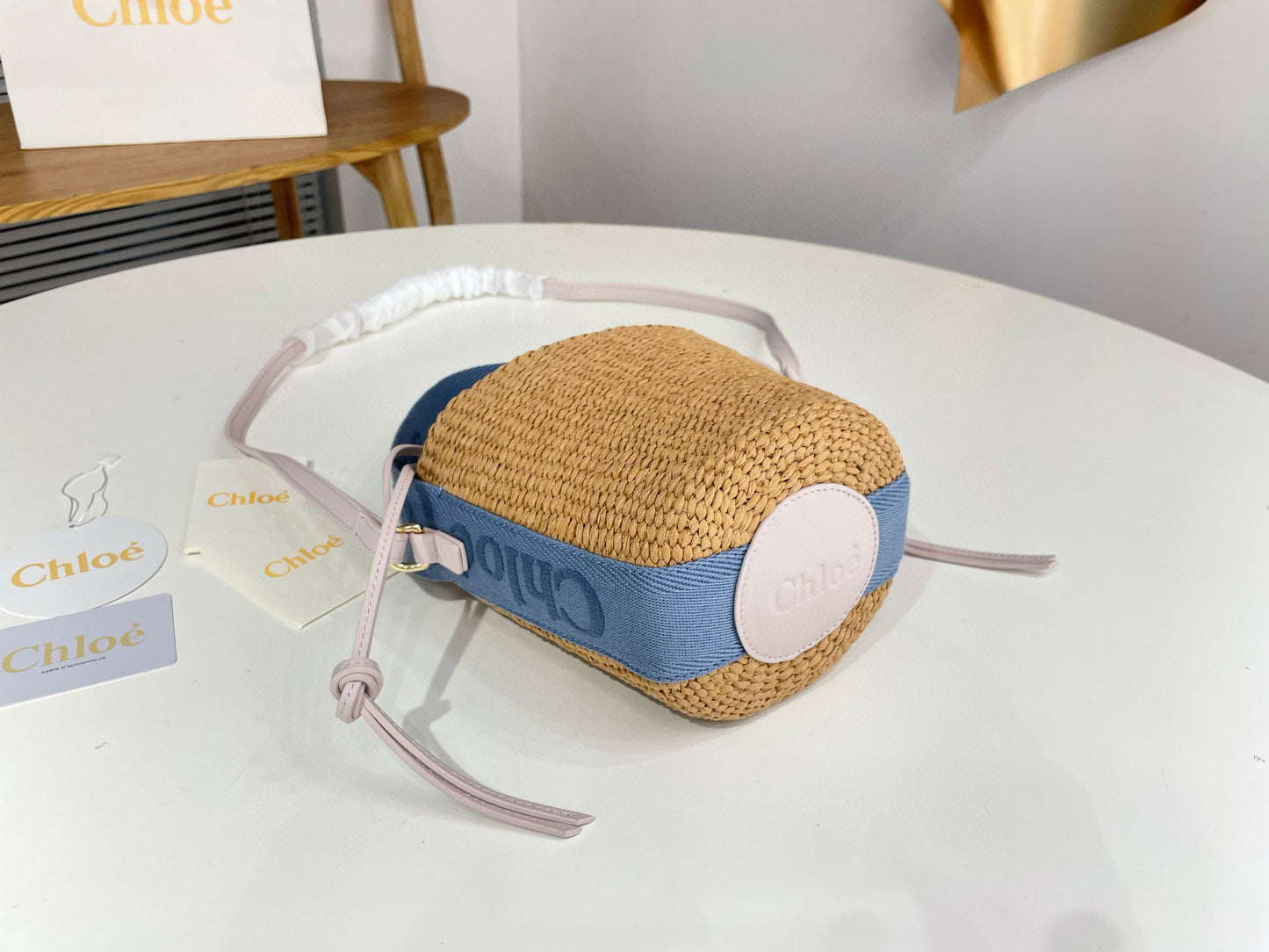 Chloe Small Woody Tote Bag