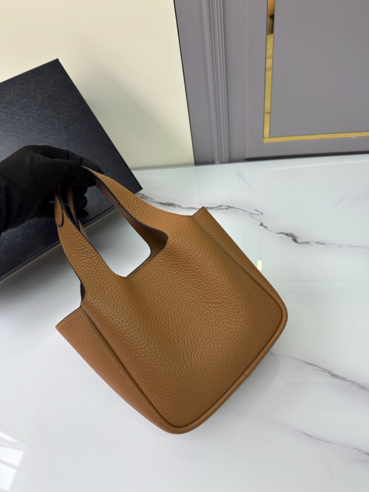Leather Mini Handbag
