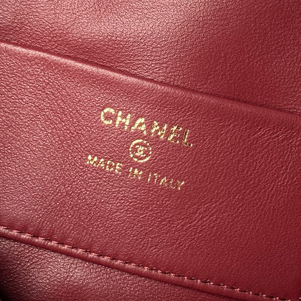 Clutch With Leather Strap