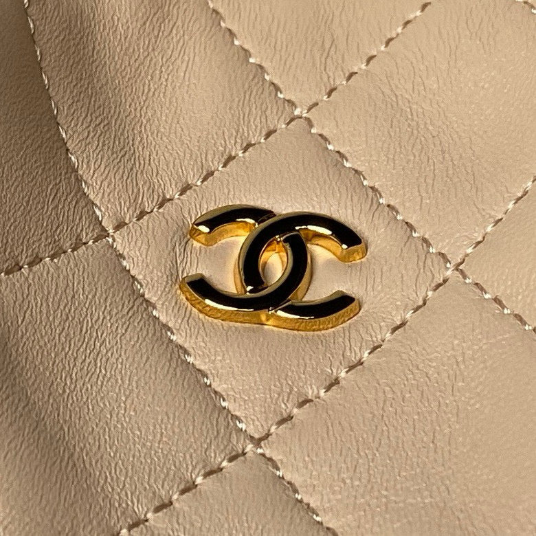 Clutch With Leather Strap