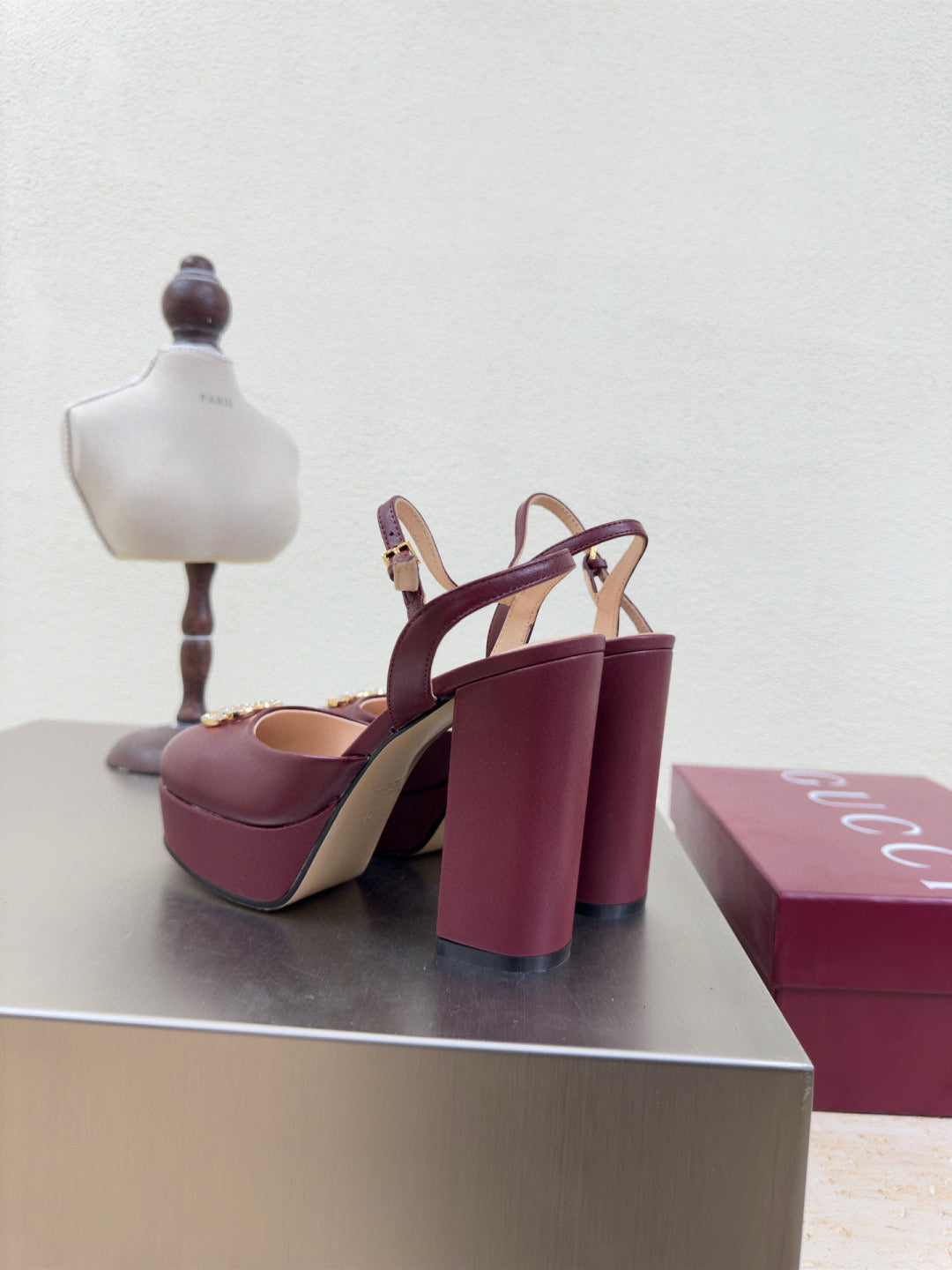 Gucci Gg Logo Platform