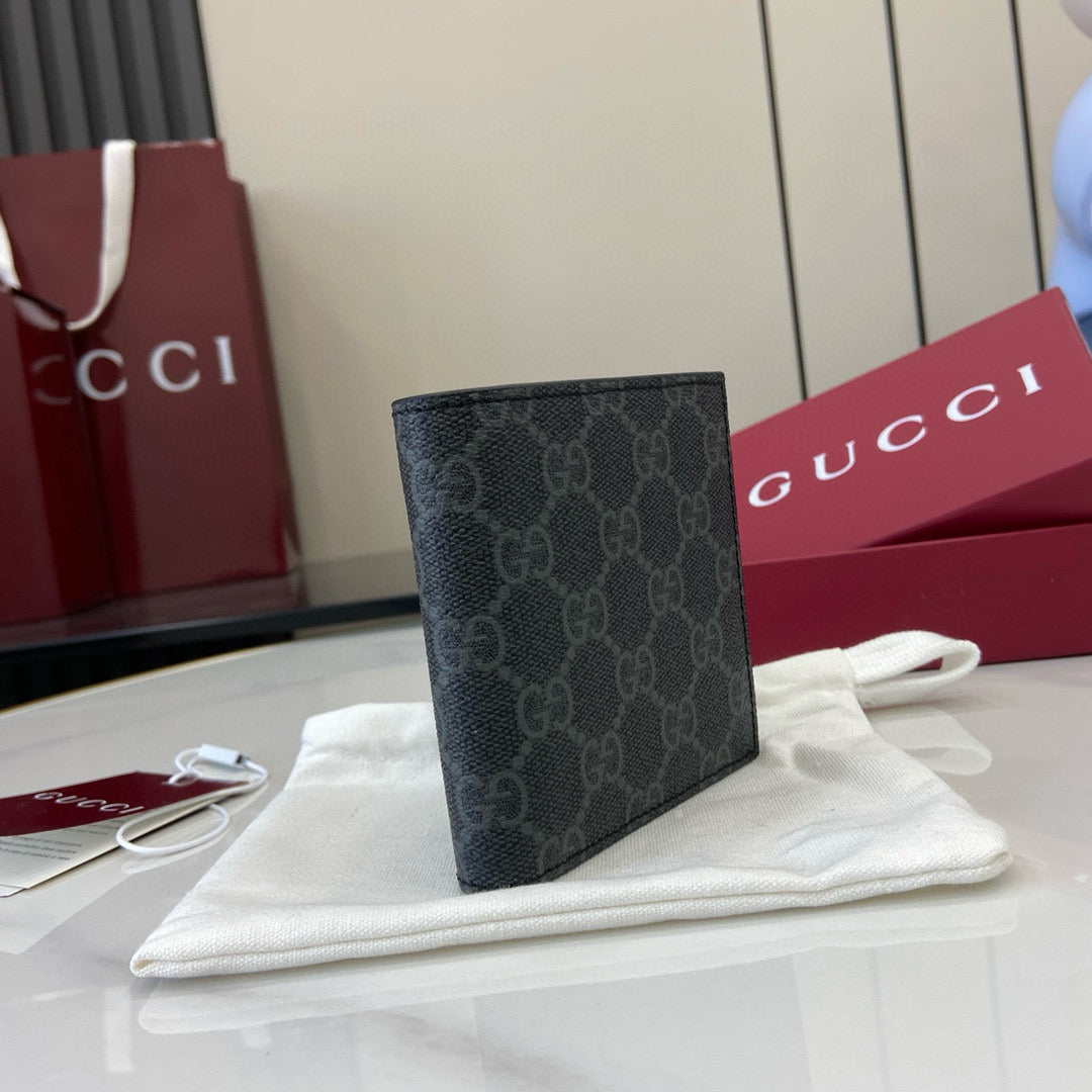 Gucci Gg Emblem Bi-Fold Wallet
