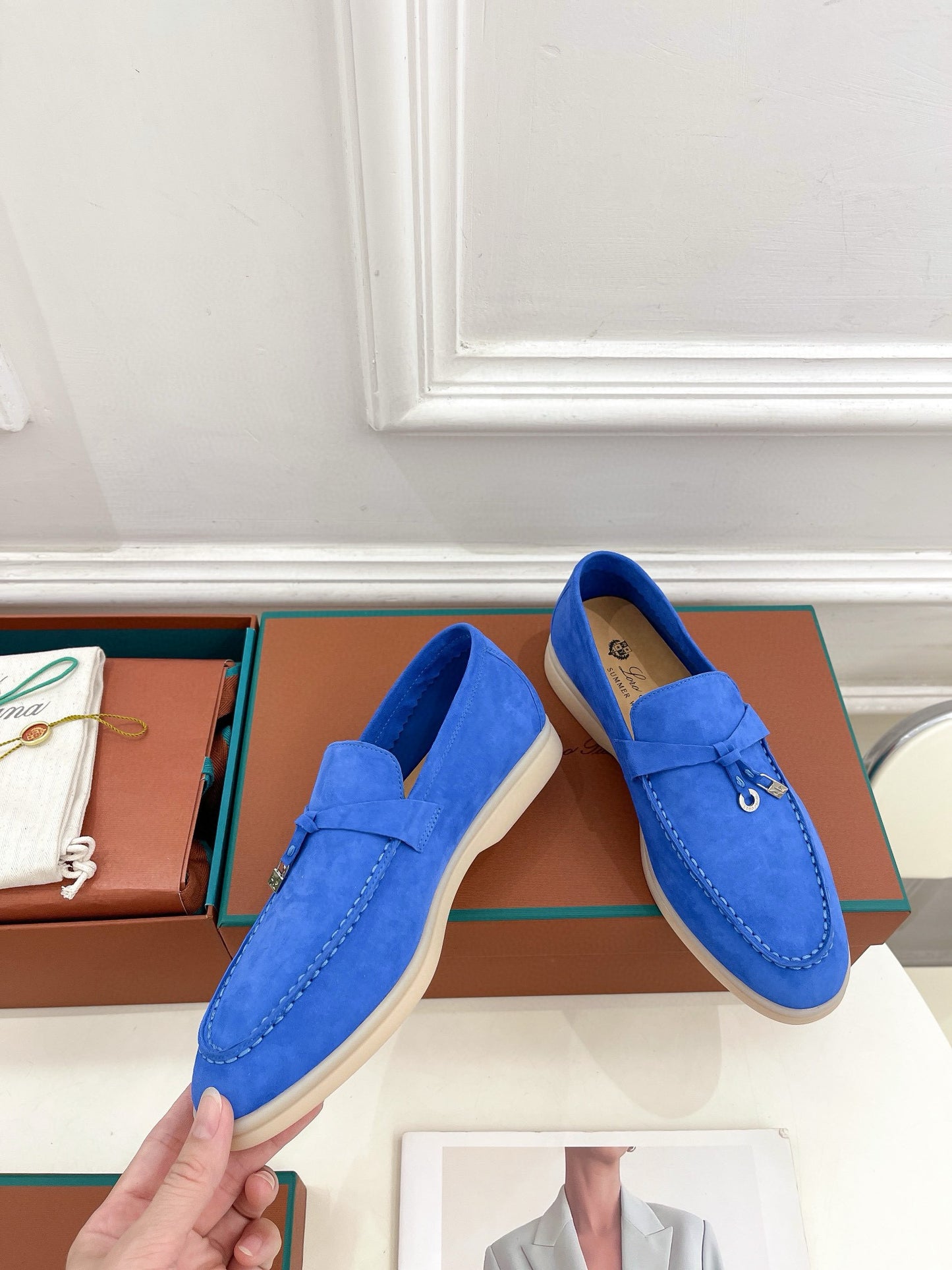 Loro Piana Summer Charms Walk Loafer