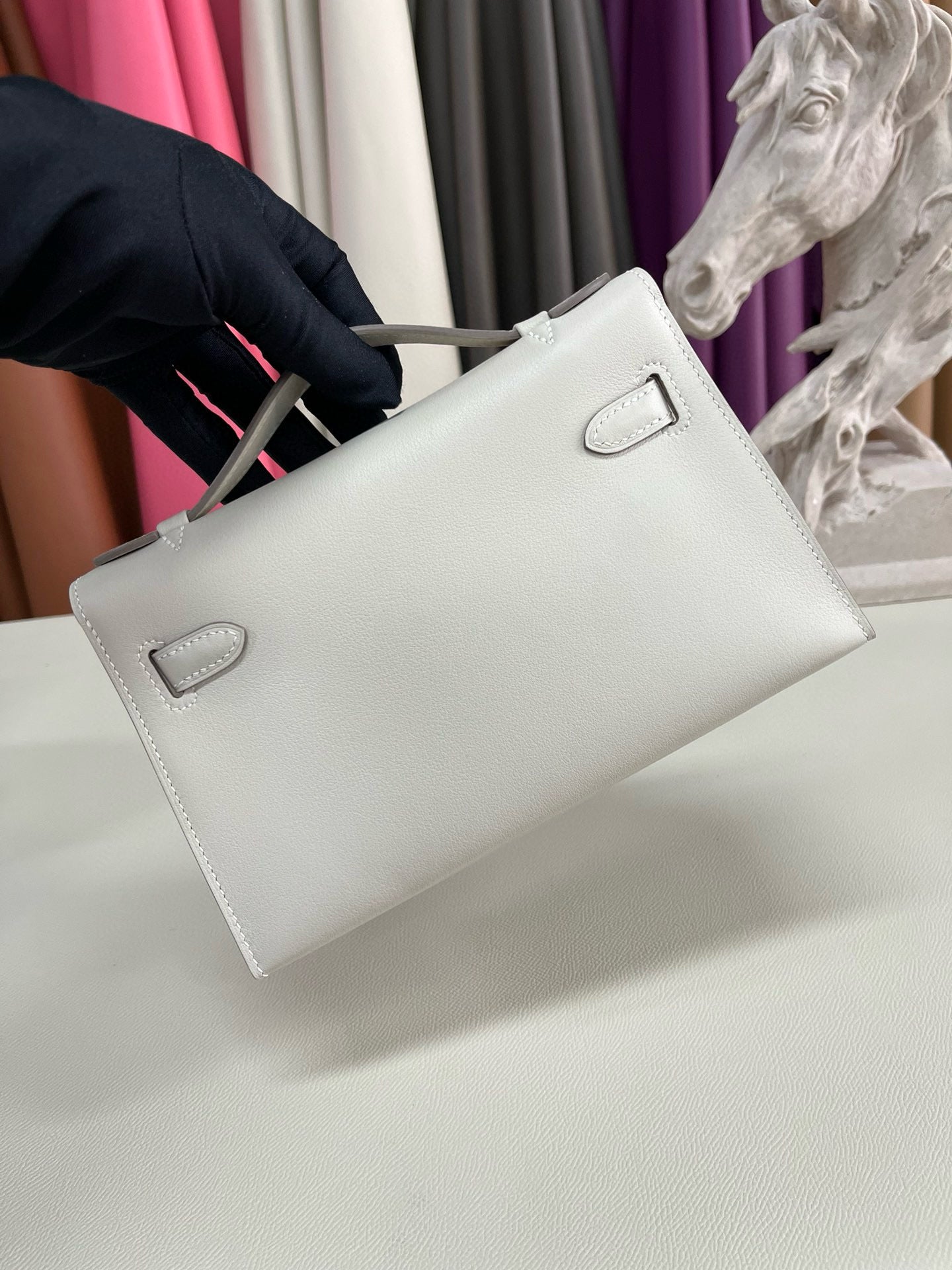 Hermes Kelly Pochette Swift