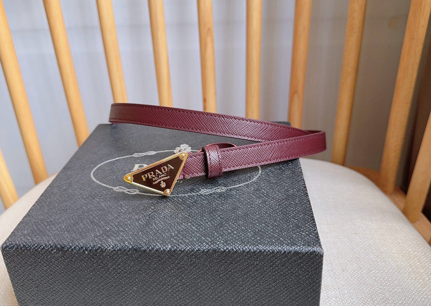 Saffiano Belt