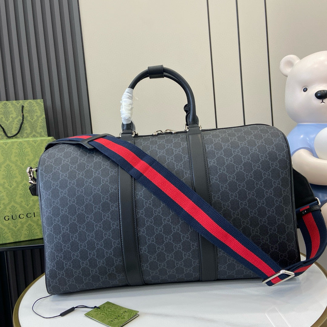 Gucci Gg Black Large Duffle Bag