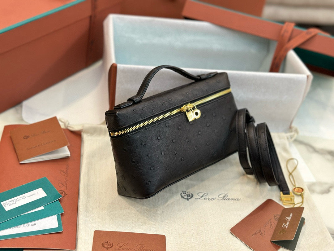 Loro Piana Extra Pocket L19 Ostrich