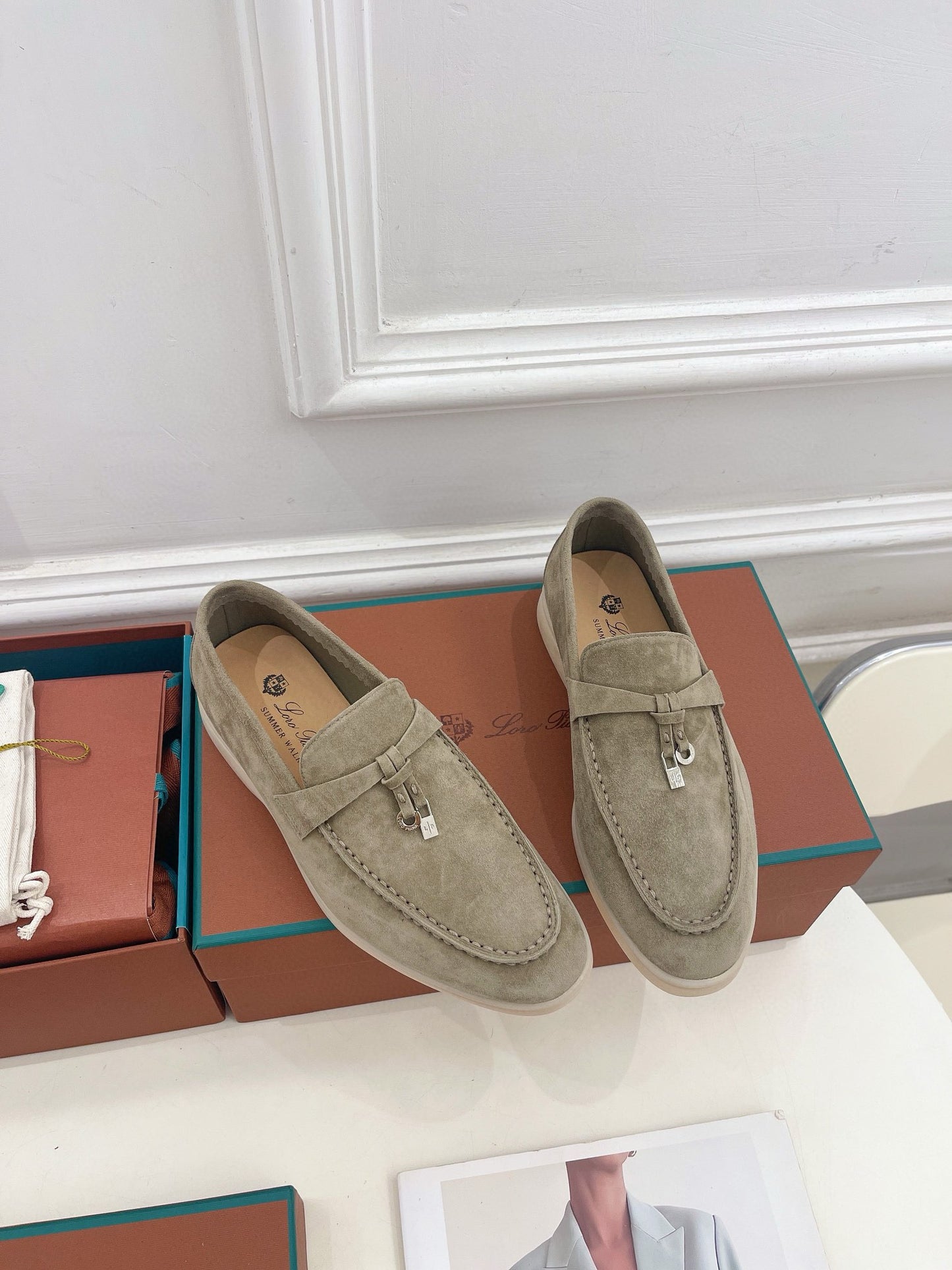 Loro Piana Summer Charms Walk Loafer