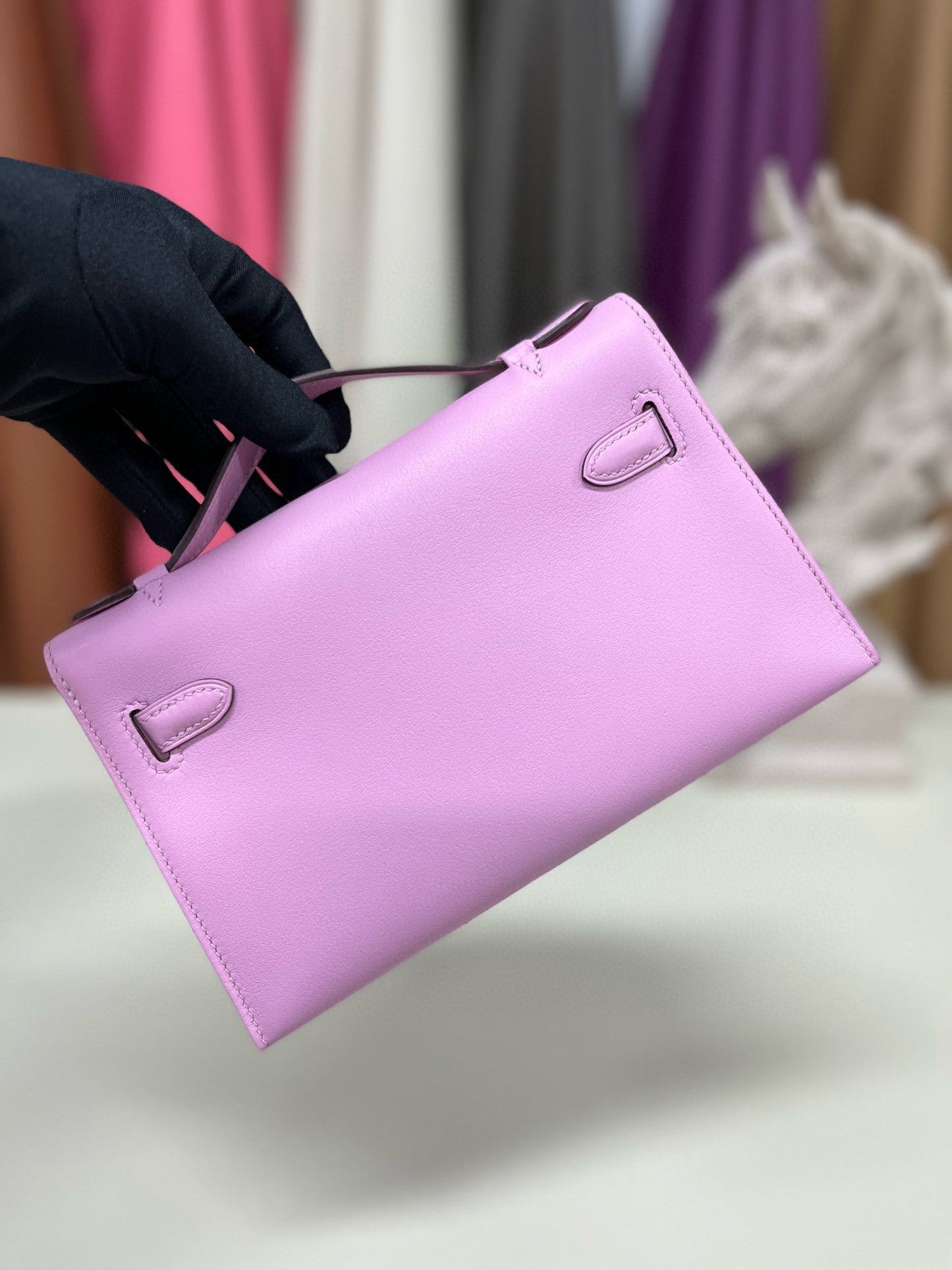 Hermes Kelly Pochette Swift