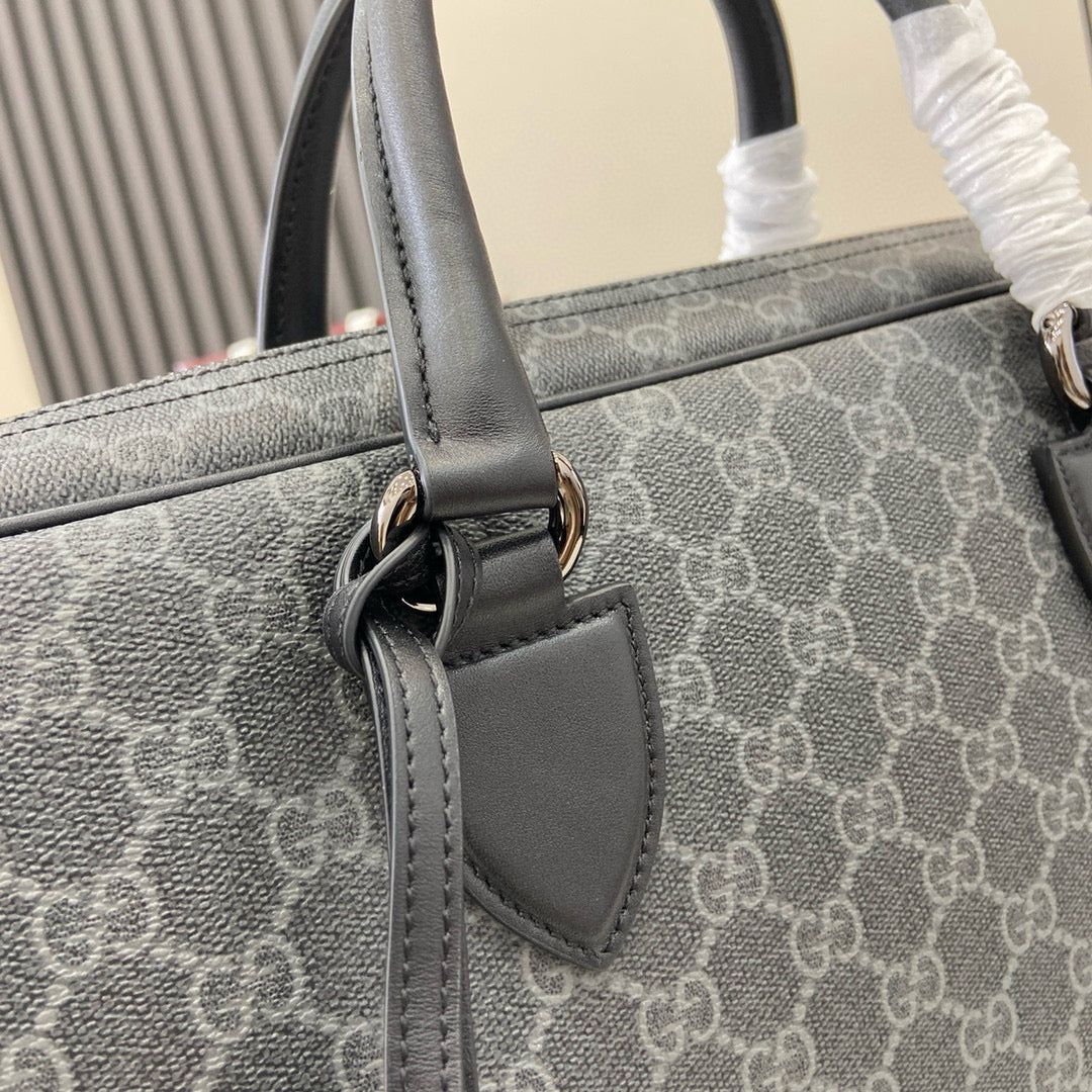 Gucci Gg Emblem Medium Briefcase