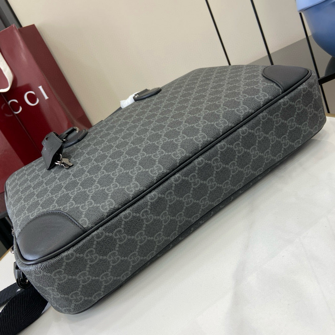 Gucci Gg Emblem Medium Briefcase