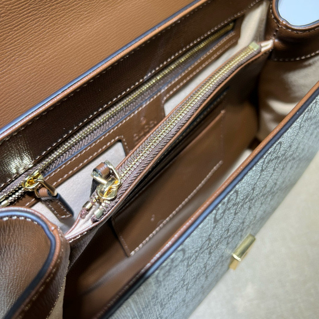 Gucci Horsebit 1955 Medium Top Handle Bag