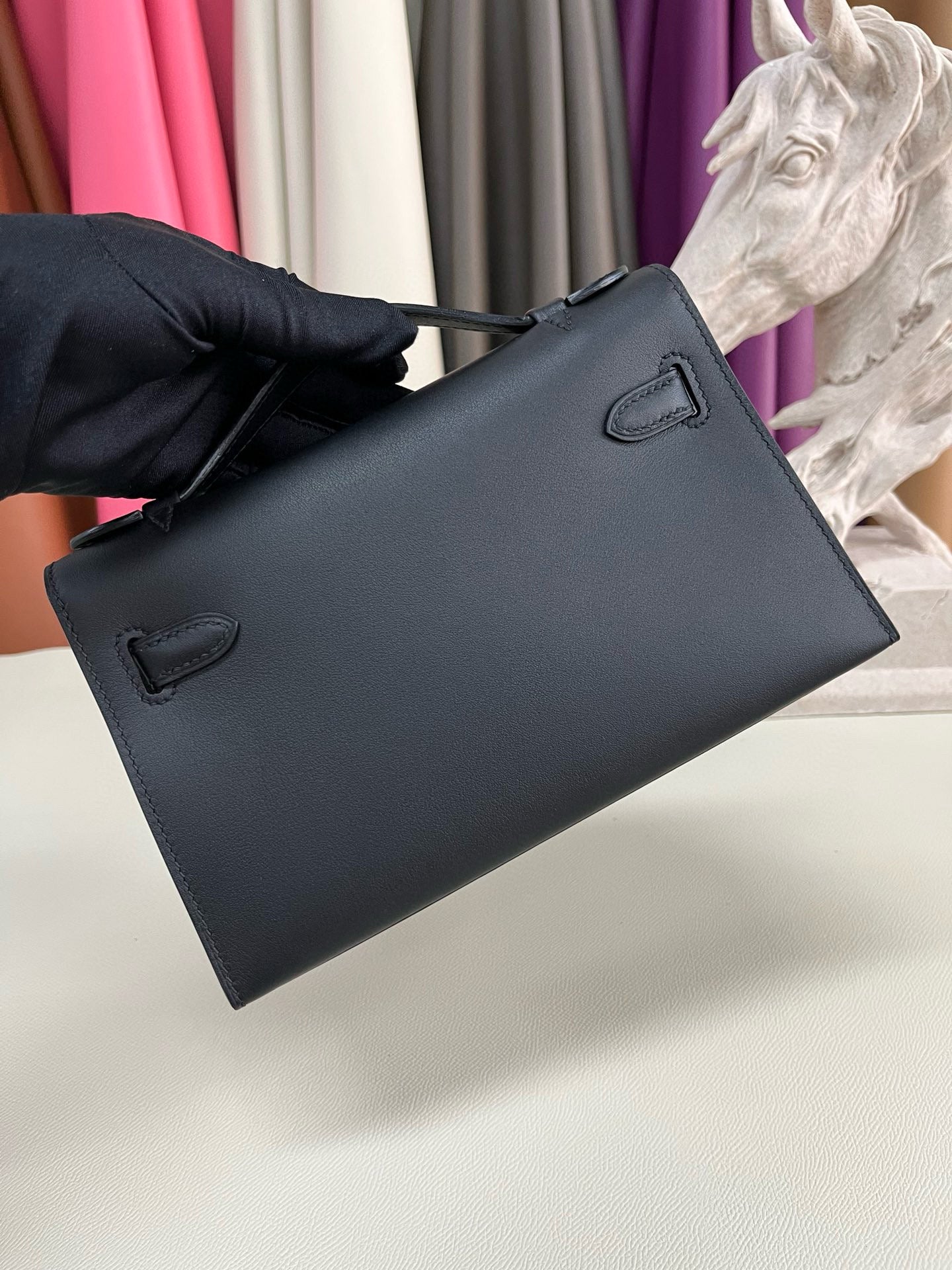 Hermes Kelly Pochette Swift
