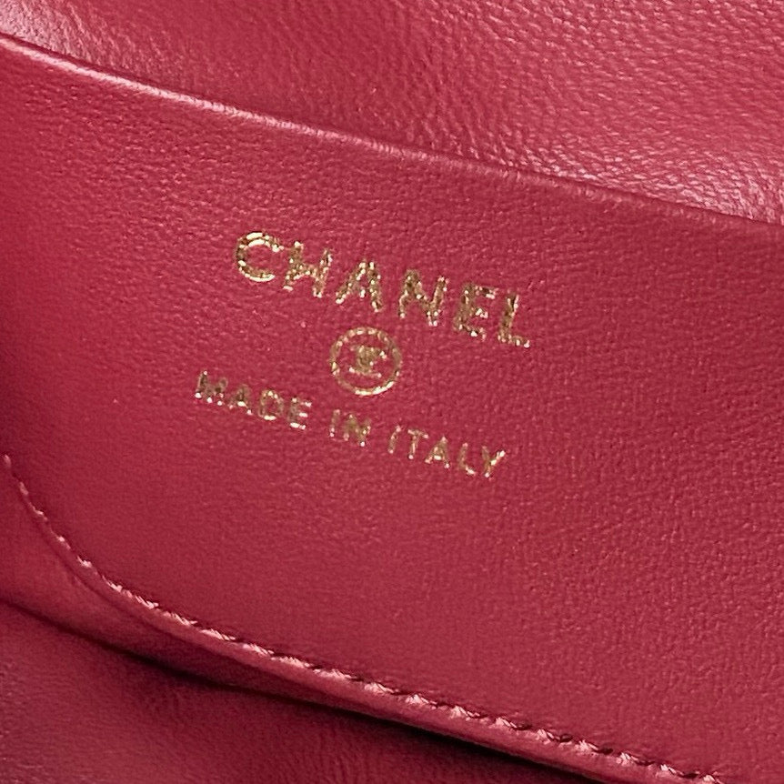 Clutch With Leather Strap