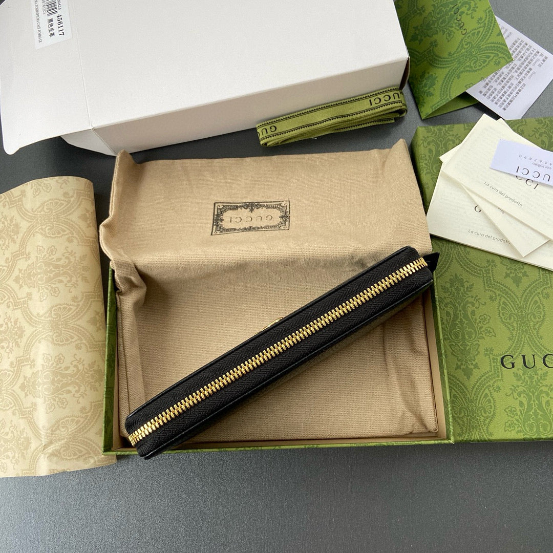 Gucci GG Marmont Zip Around Wallet