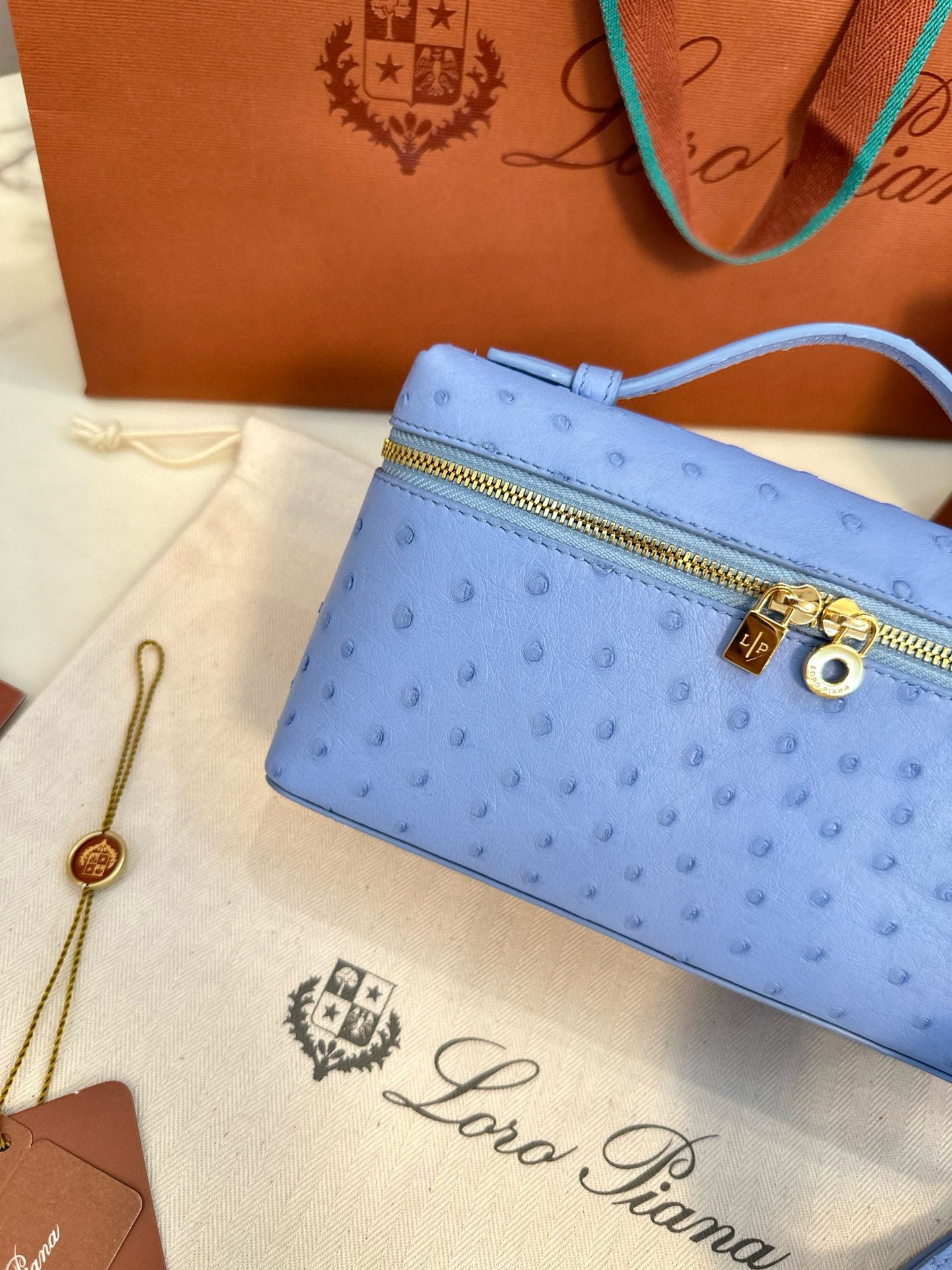 Loro Piana Extra Pocket L19 Ostrich