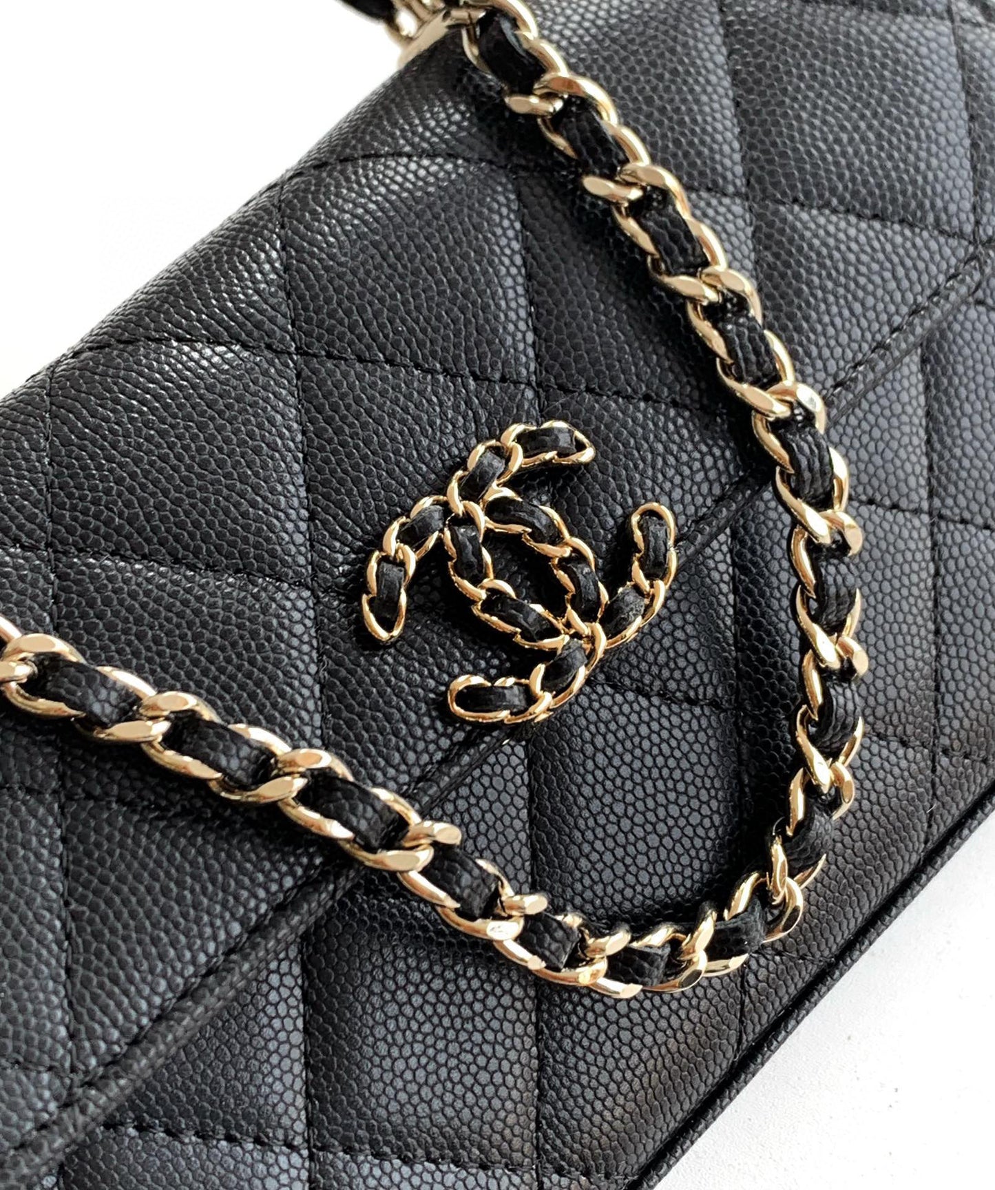 Chanel Flap Phone Holder With Chain