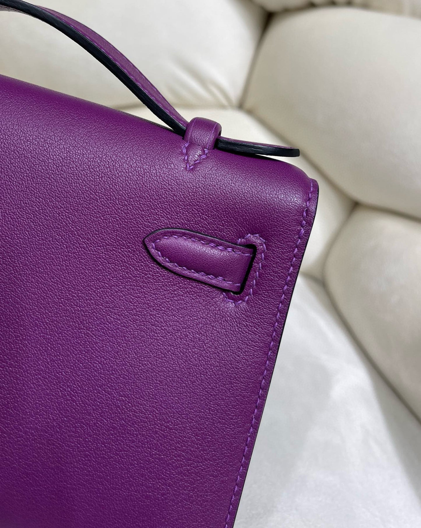 Hermes Kelly Pochette Swift