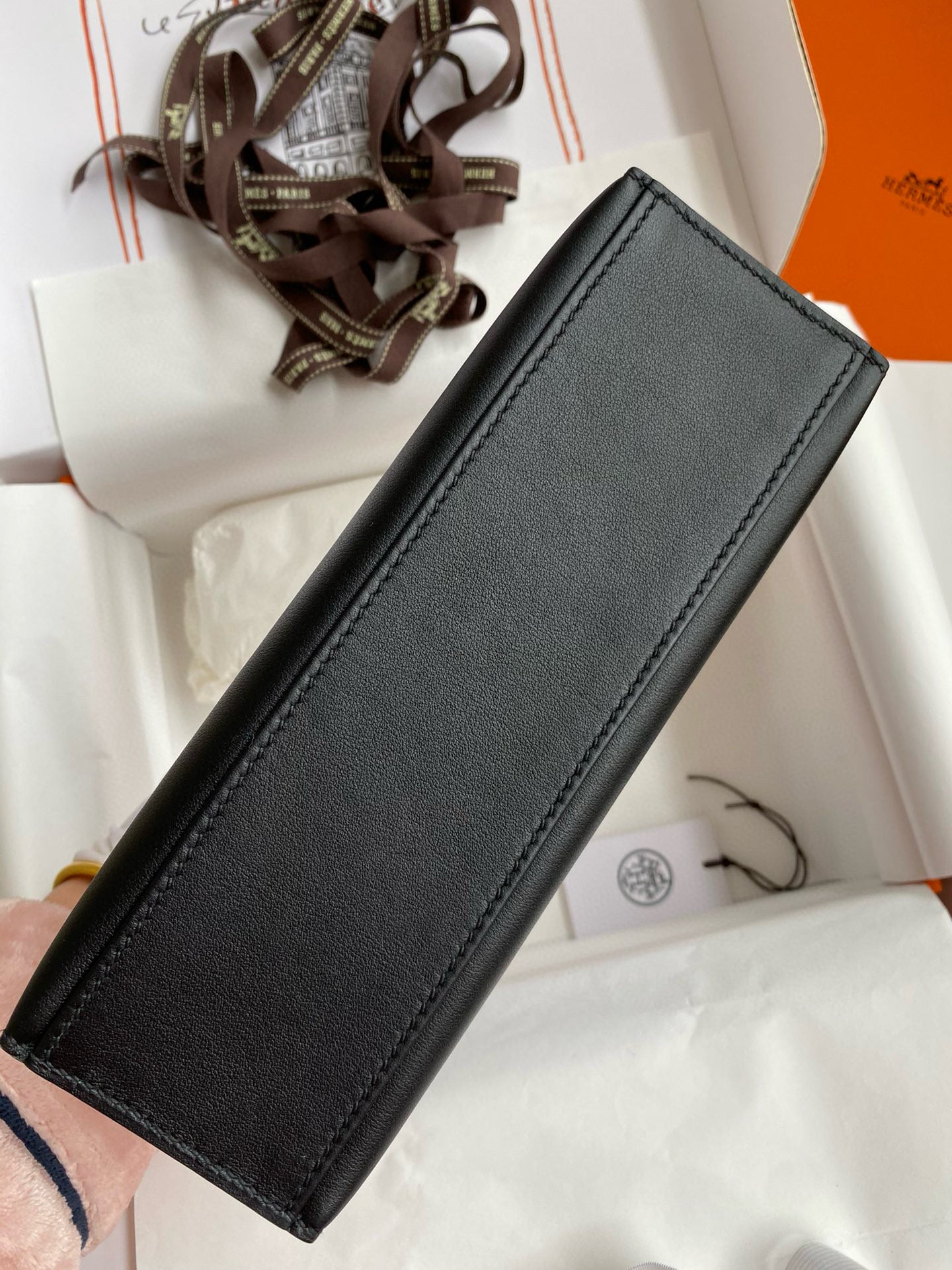 Hermes Kelly Pochette Swift