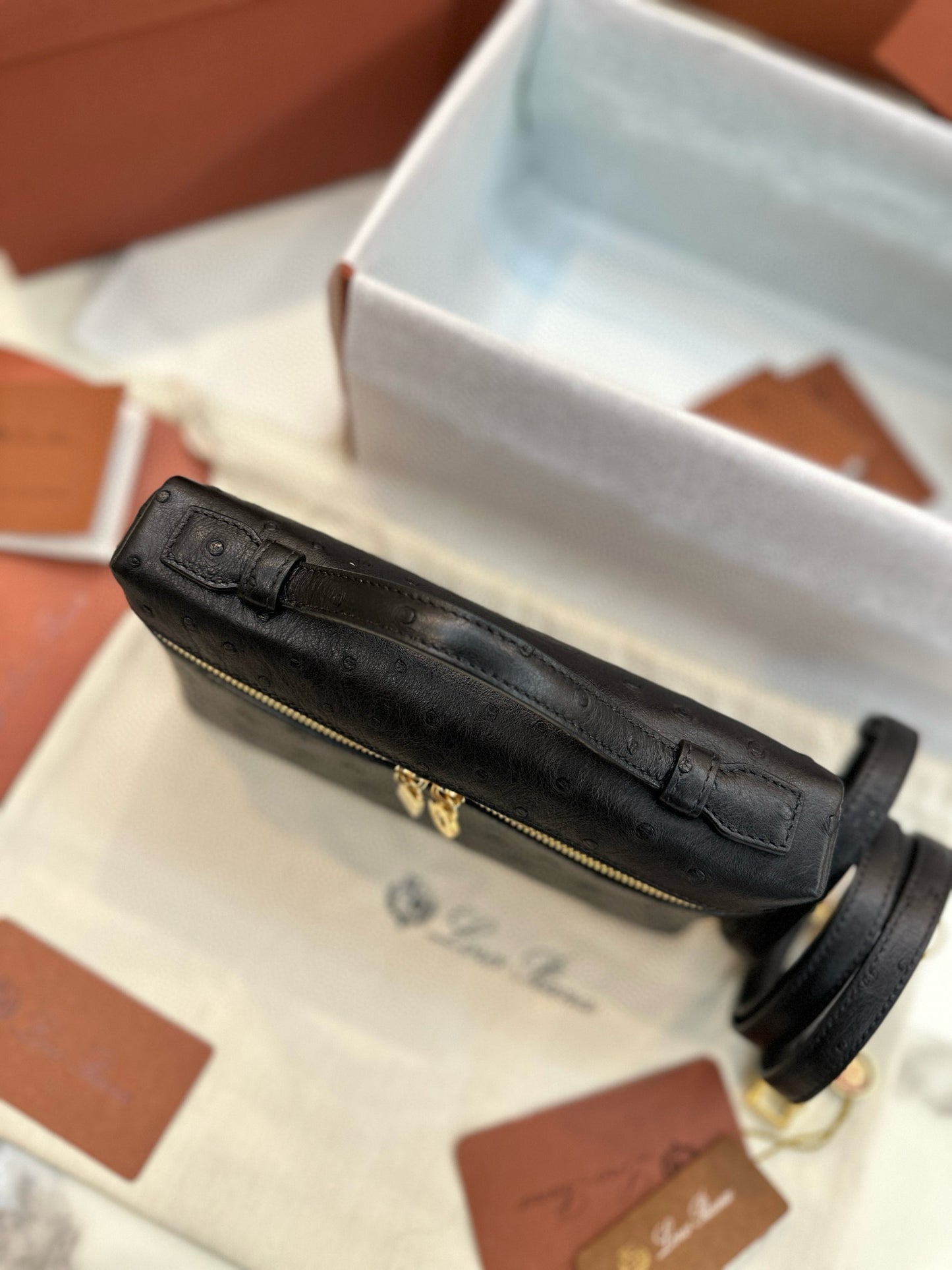 Loro Piana Extra Pocket L19 Ostrich