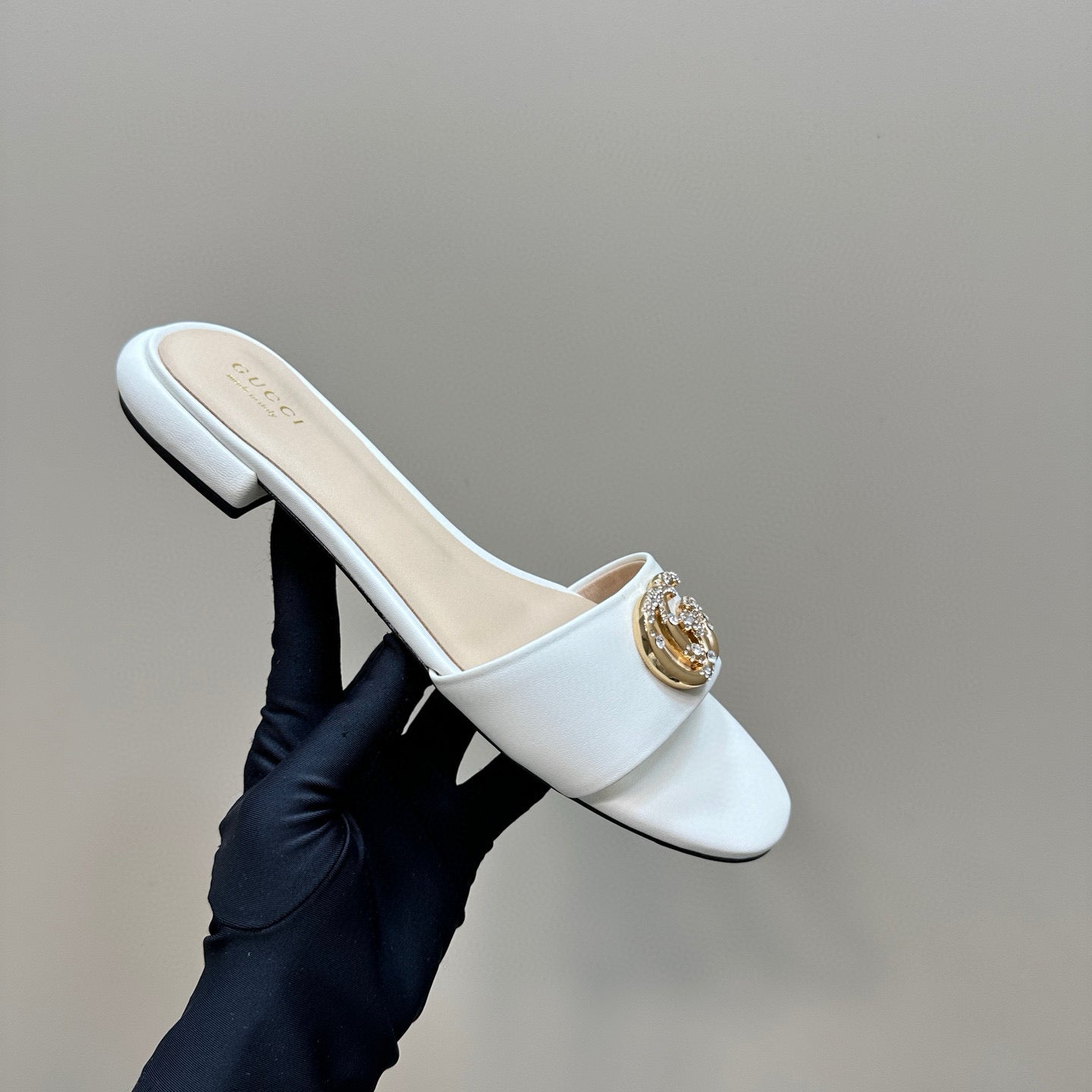 Gucci Gg Pearl Slipper