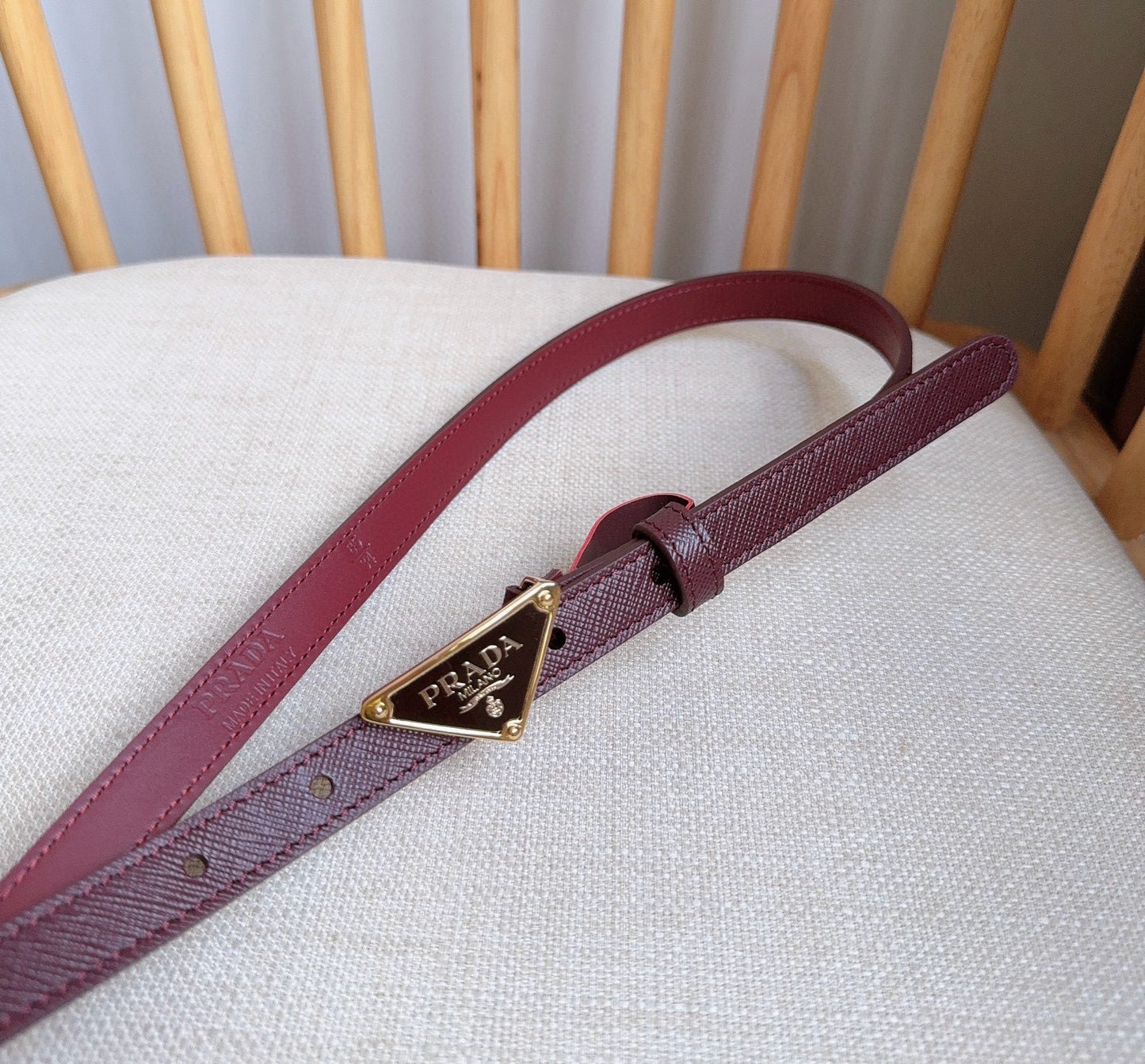 Saffiano Belt