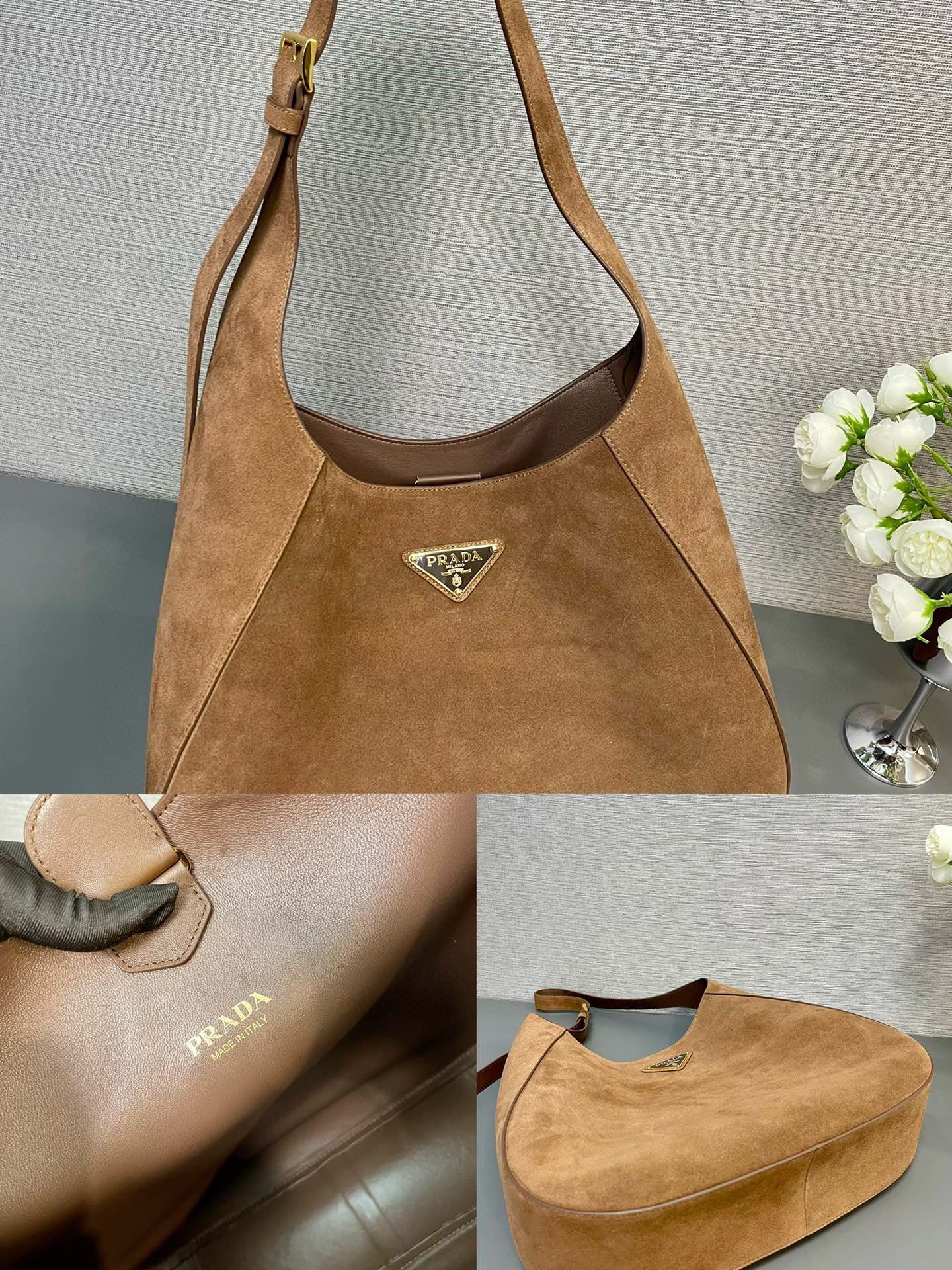 Prada Cleo Suede