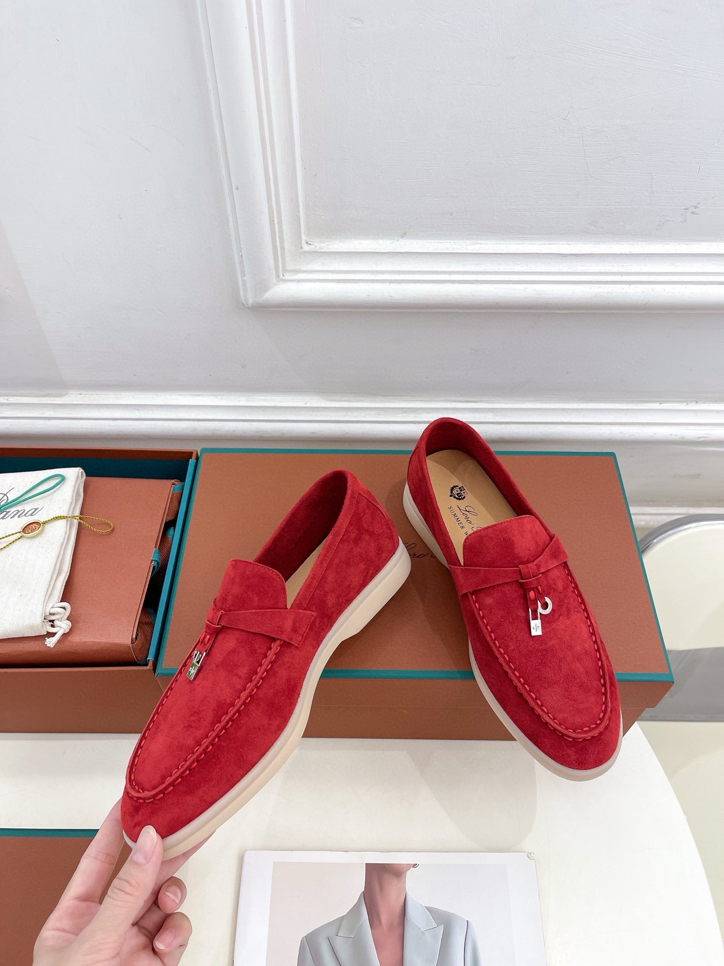 Loro Piana Summer Charms Walk Loafer