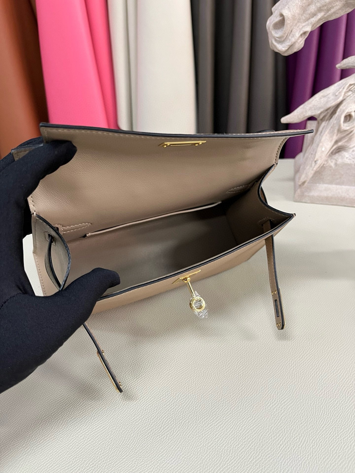 Hermes Kelly Pochette Swift