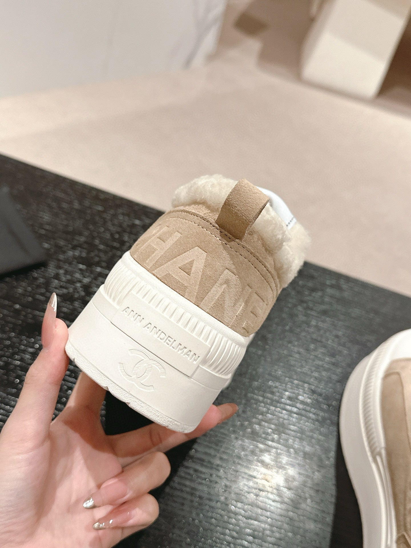 Chanel Sneaker Fur