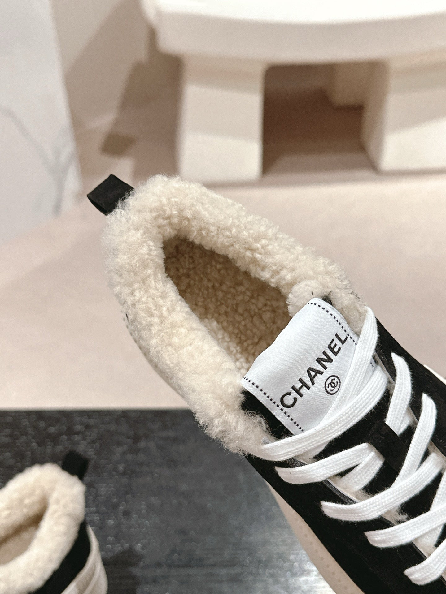 Chanel Sneaker Fur