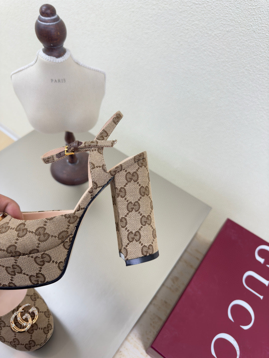 Gucci Gg Logo Platform