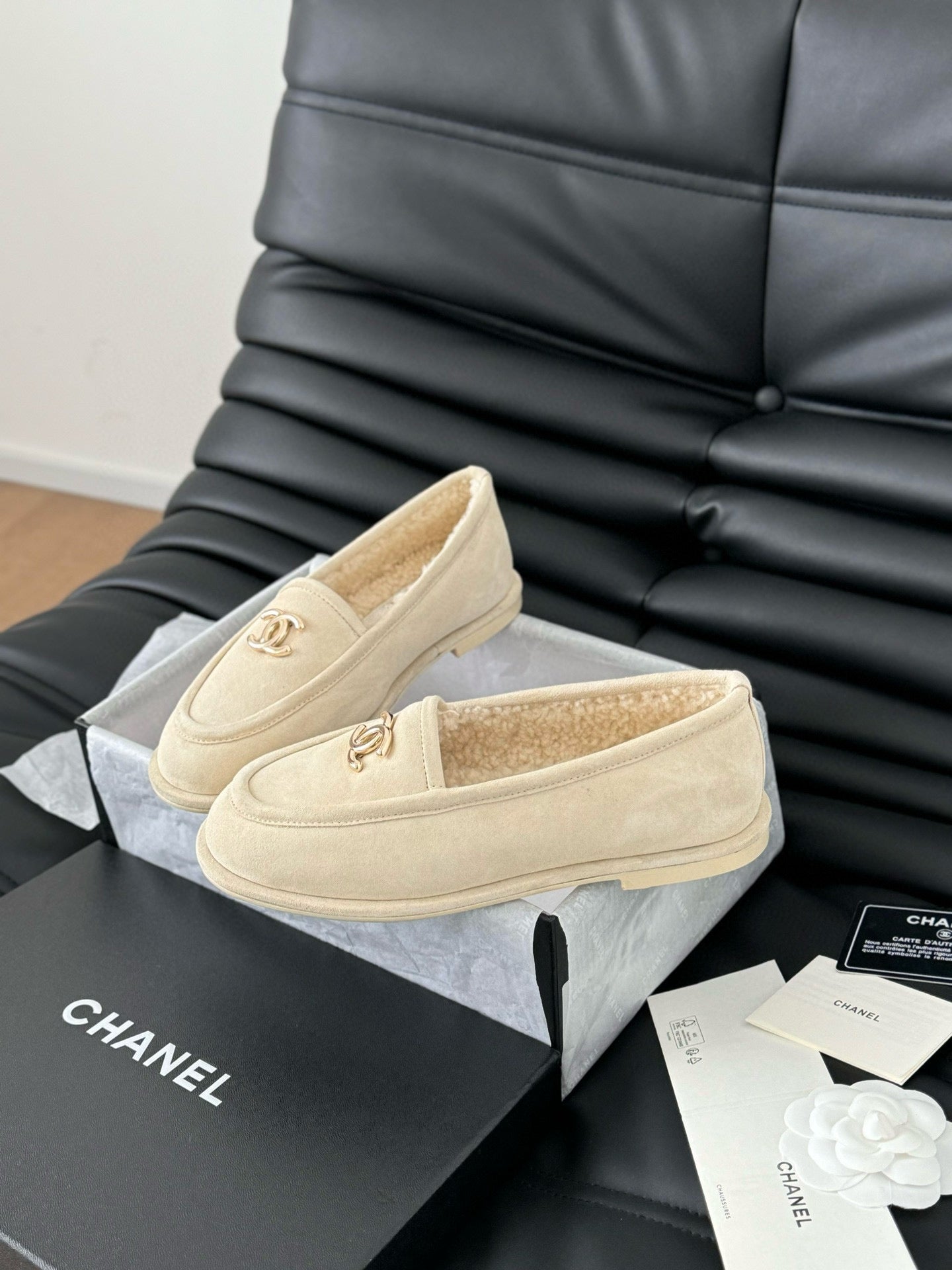 Chanel Suede Loafer