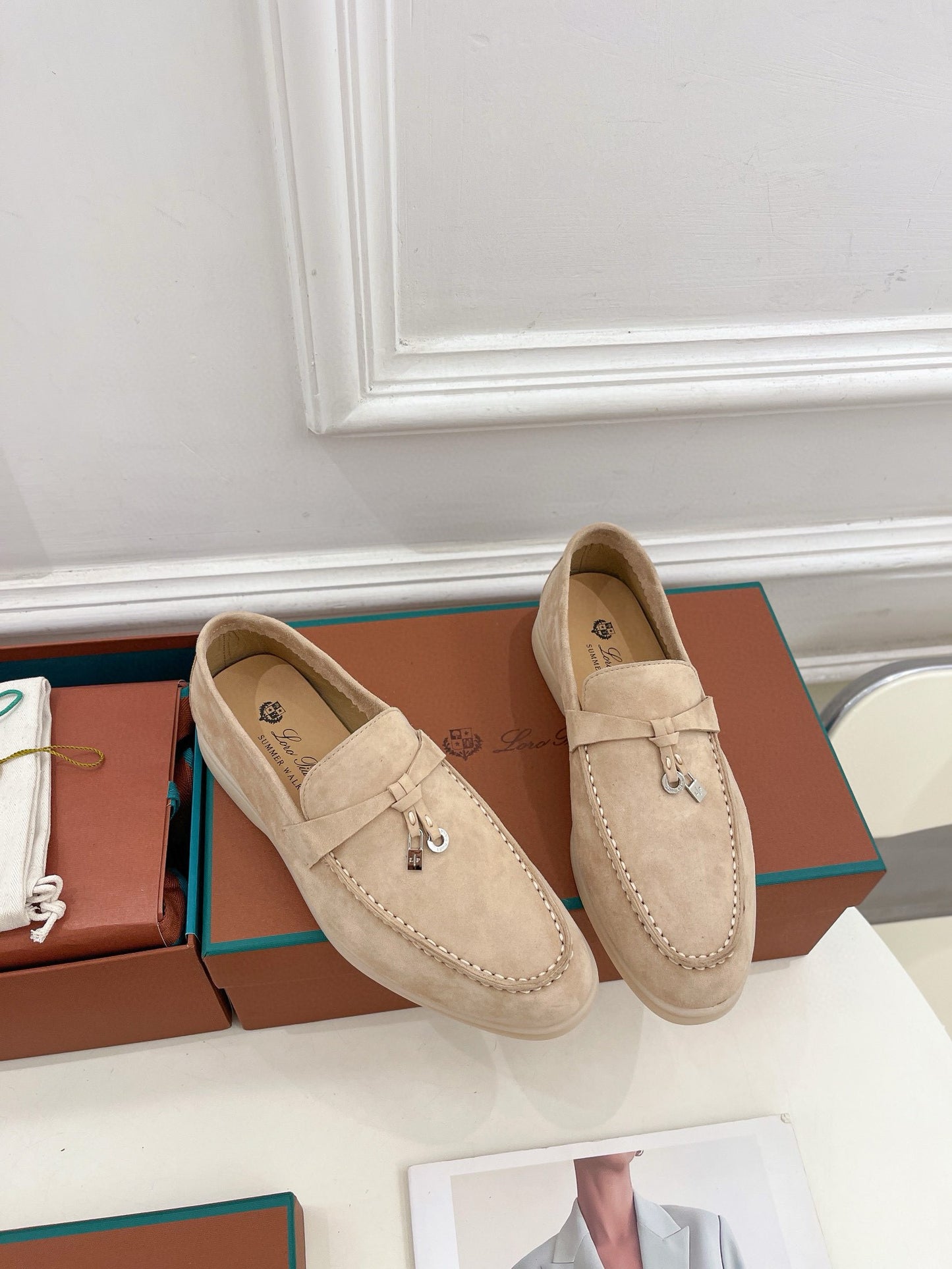 Loro Piana Summer Charms Walk Loafer