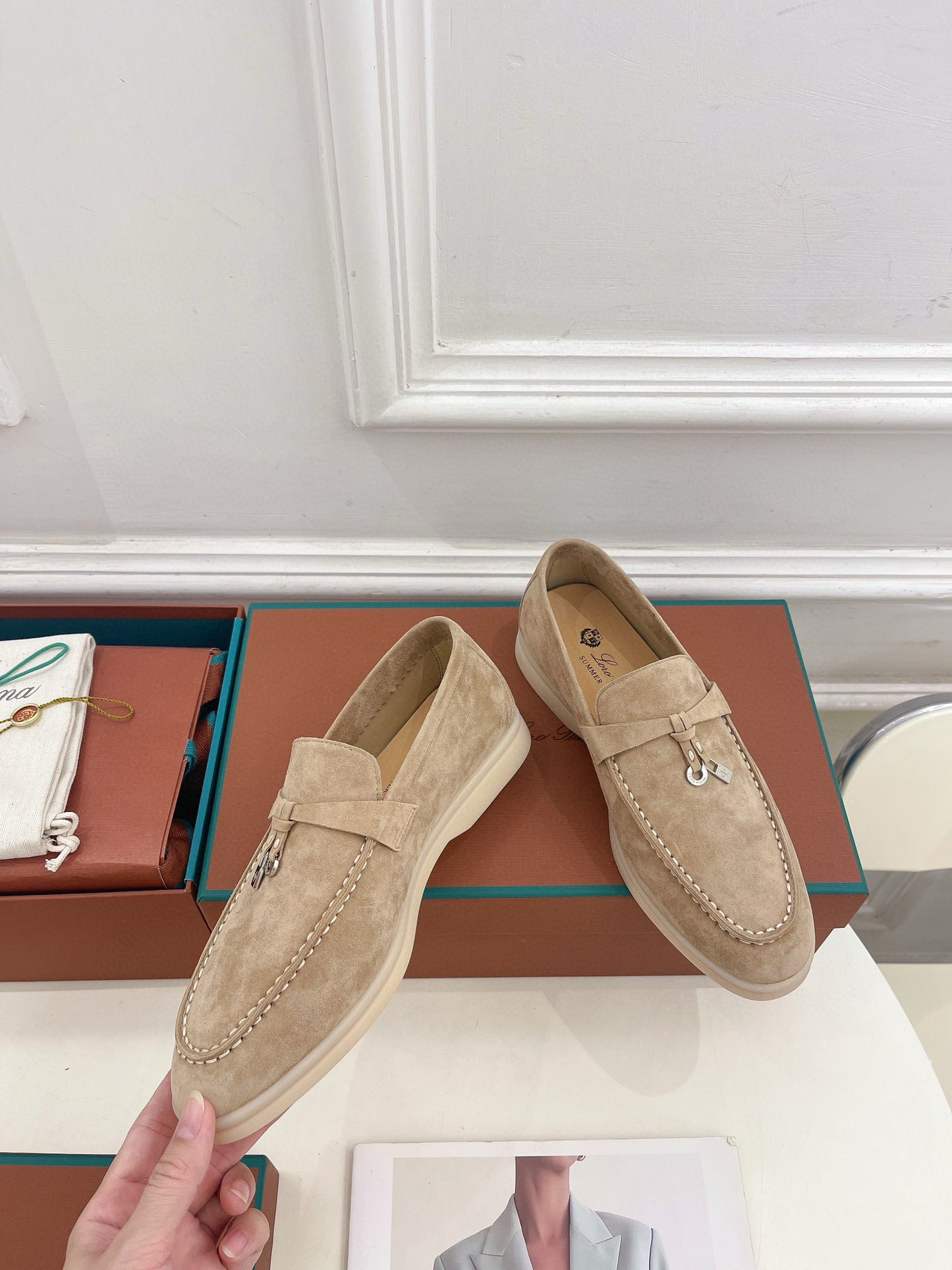 Loro Piana Summer Charms Walk Loafer