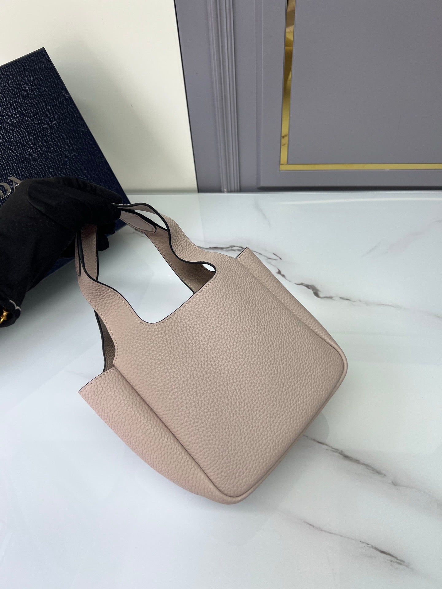 Leather Mini Handbag