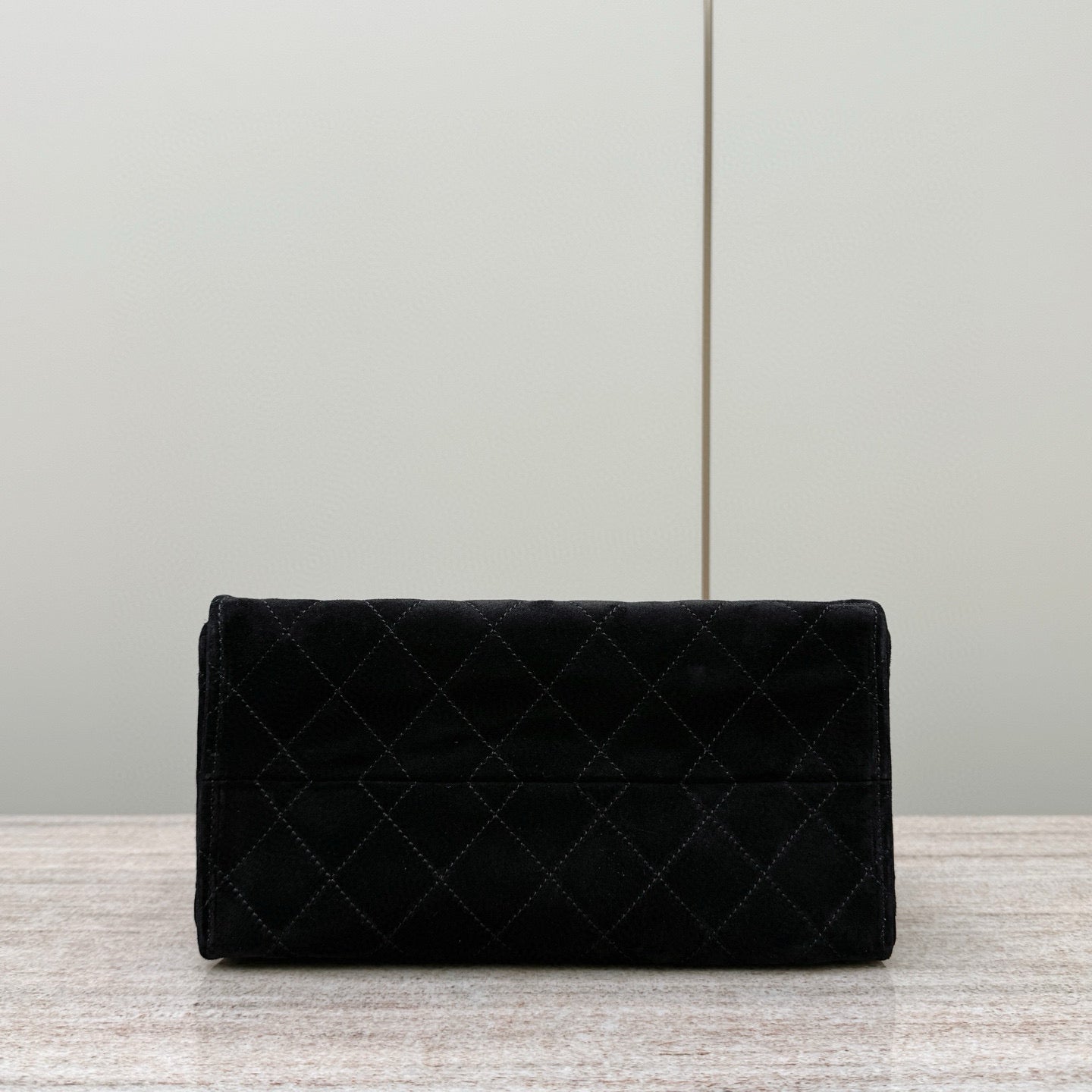 Cc New 25 Handbag Suede Small