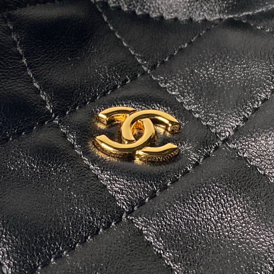 Clutch With Leather Strap