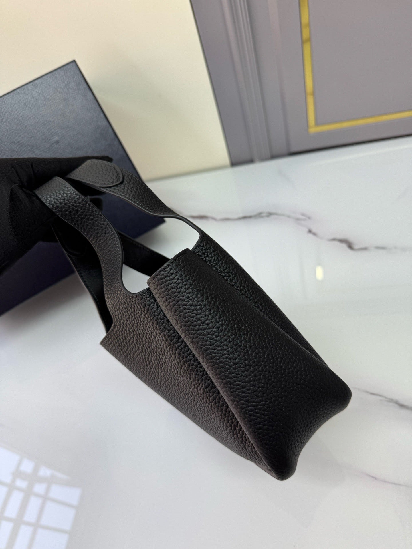 Leather Mini Handbag