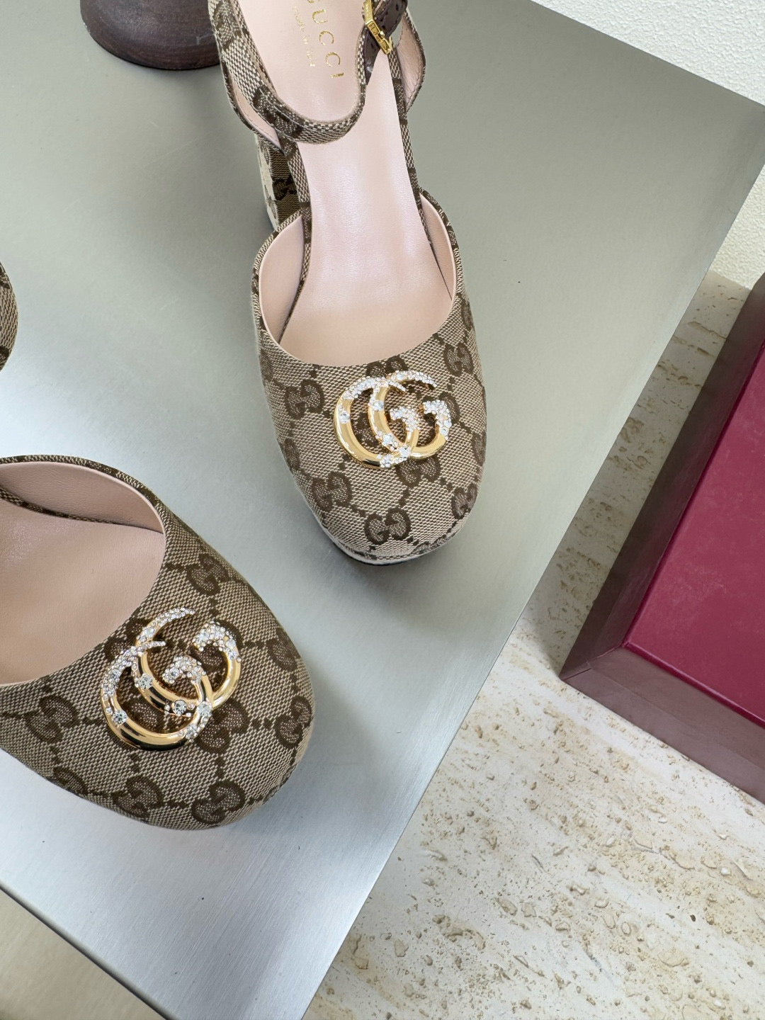 Gucci Gg Logo Platform