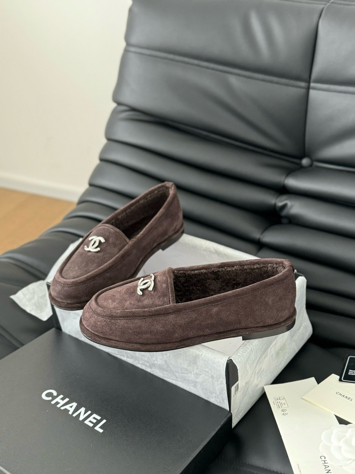 Chanel Suede Loafer