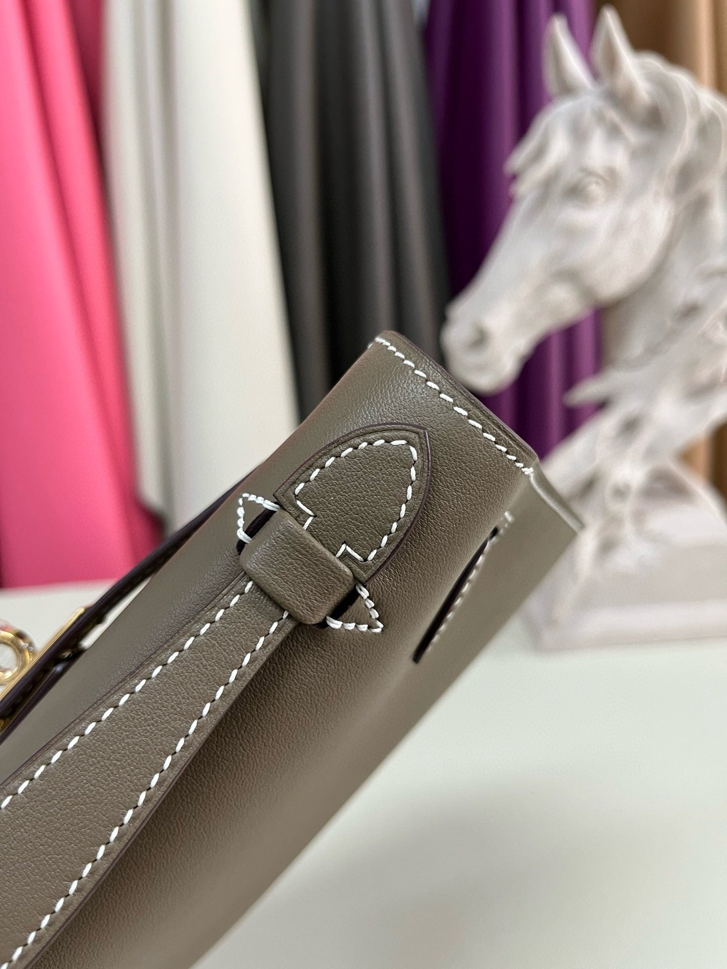 Hermes Kelly Pochette Swift