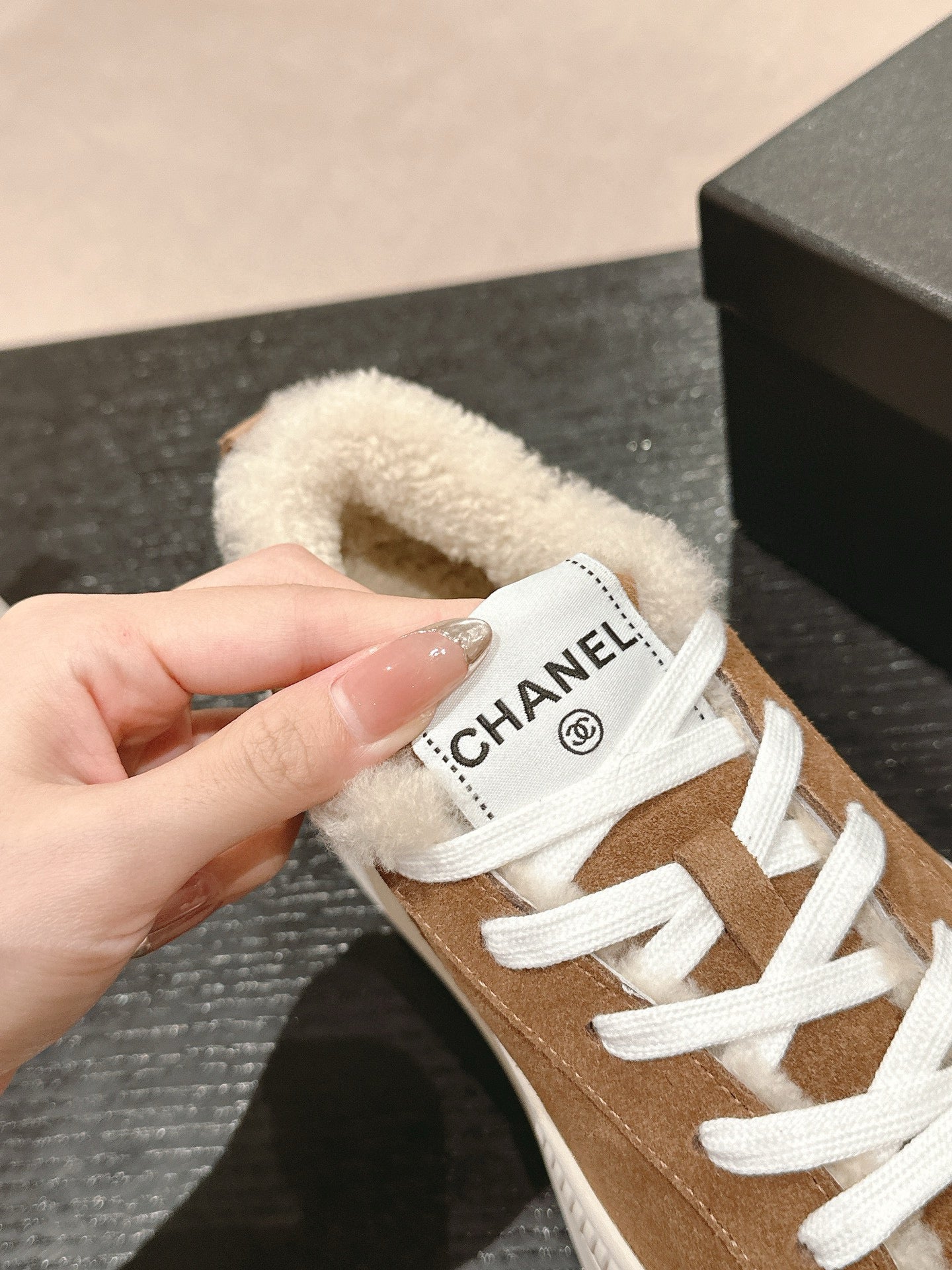 Chanel Sneaker Fur